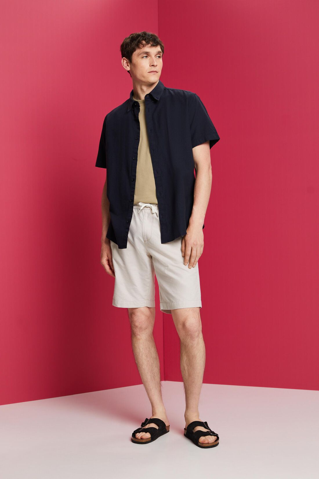 Pull-on-Shorts aus Twill, 100 % Baumwolle
