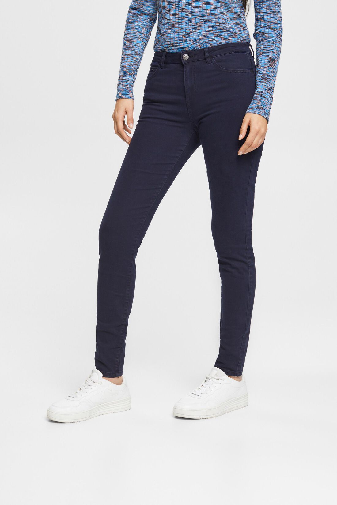 Skinny Fit Hose mit mittlerer Bundh&ouml;he