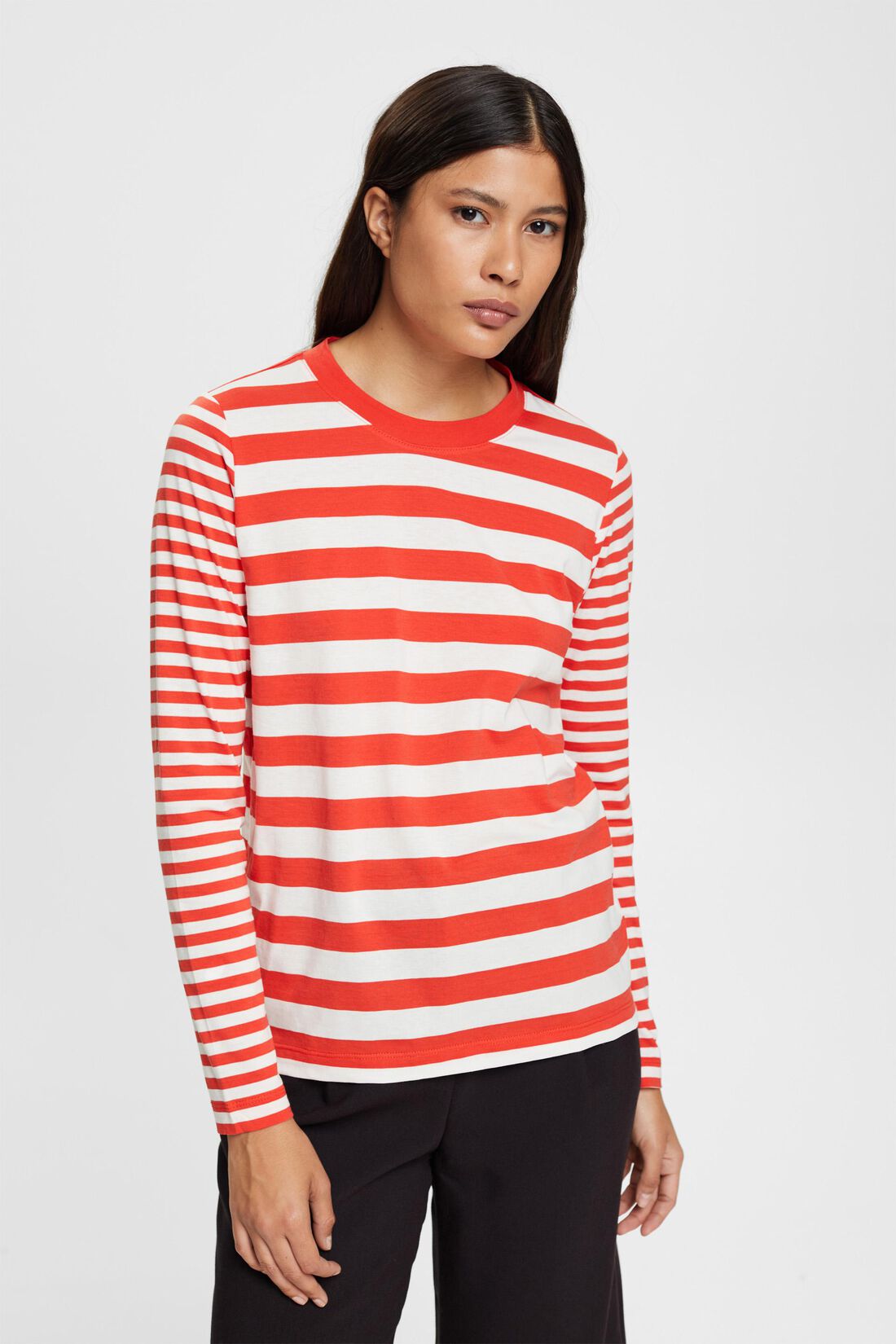 Longsleeve mit Streifen