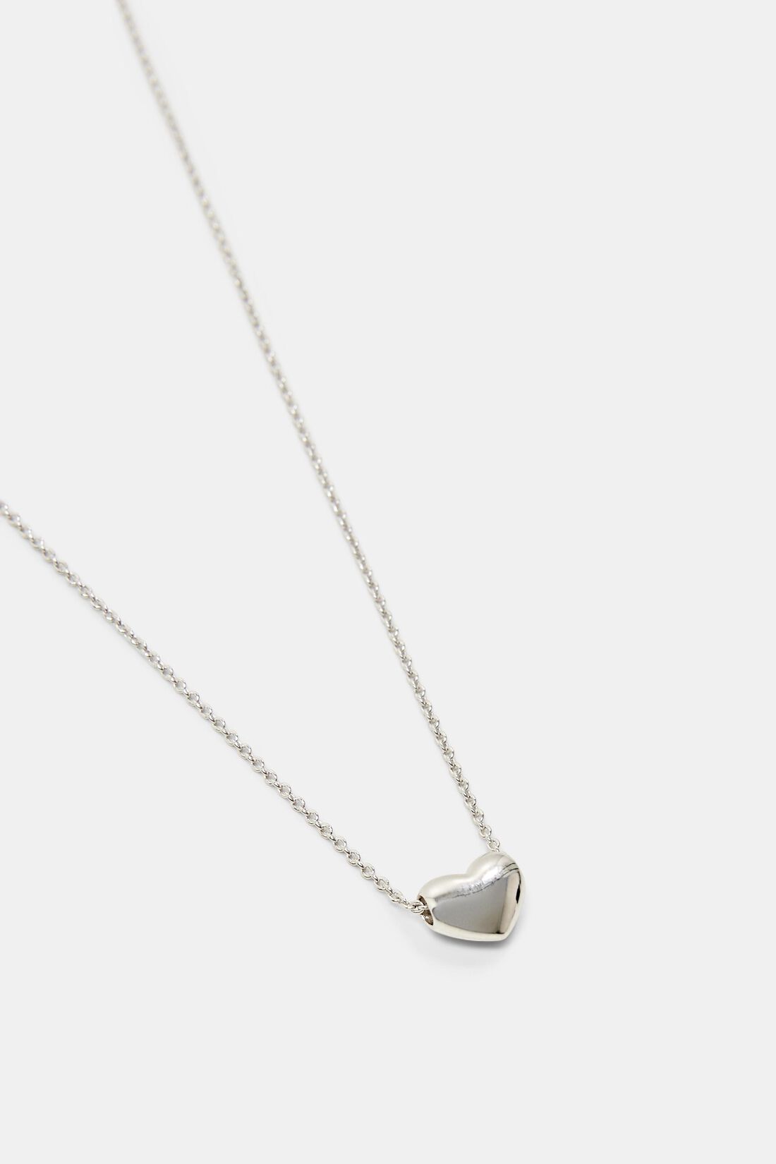 Kette mit Herz-Anh&auml;nger, aus Sterling Silber