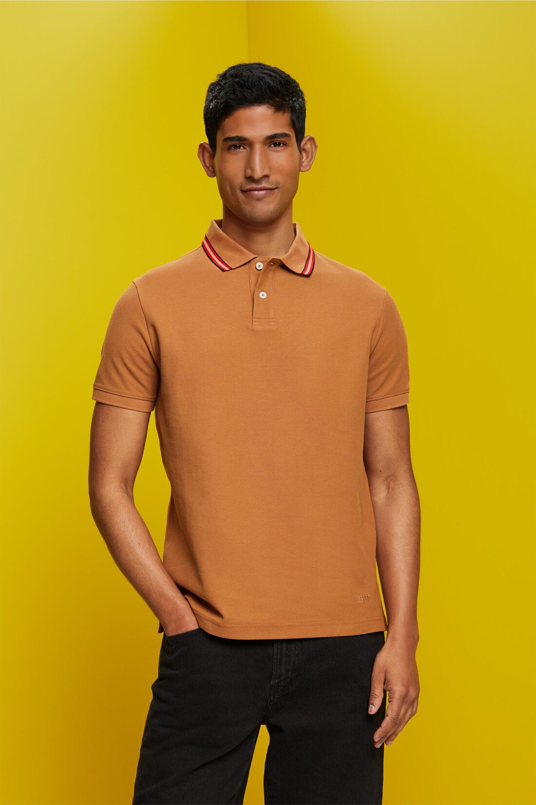 Piqu&eacute;-Poloshirt mit Glitzer, 100 % Baumwolle
