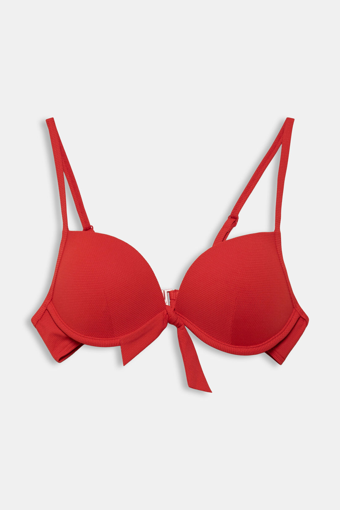 Recycelt: B&uuml;gel-Bikini mit Struktur