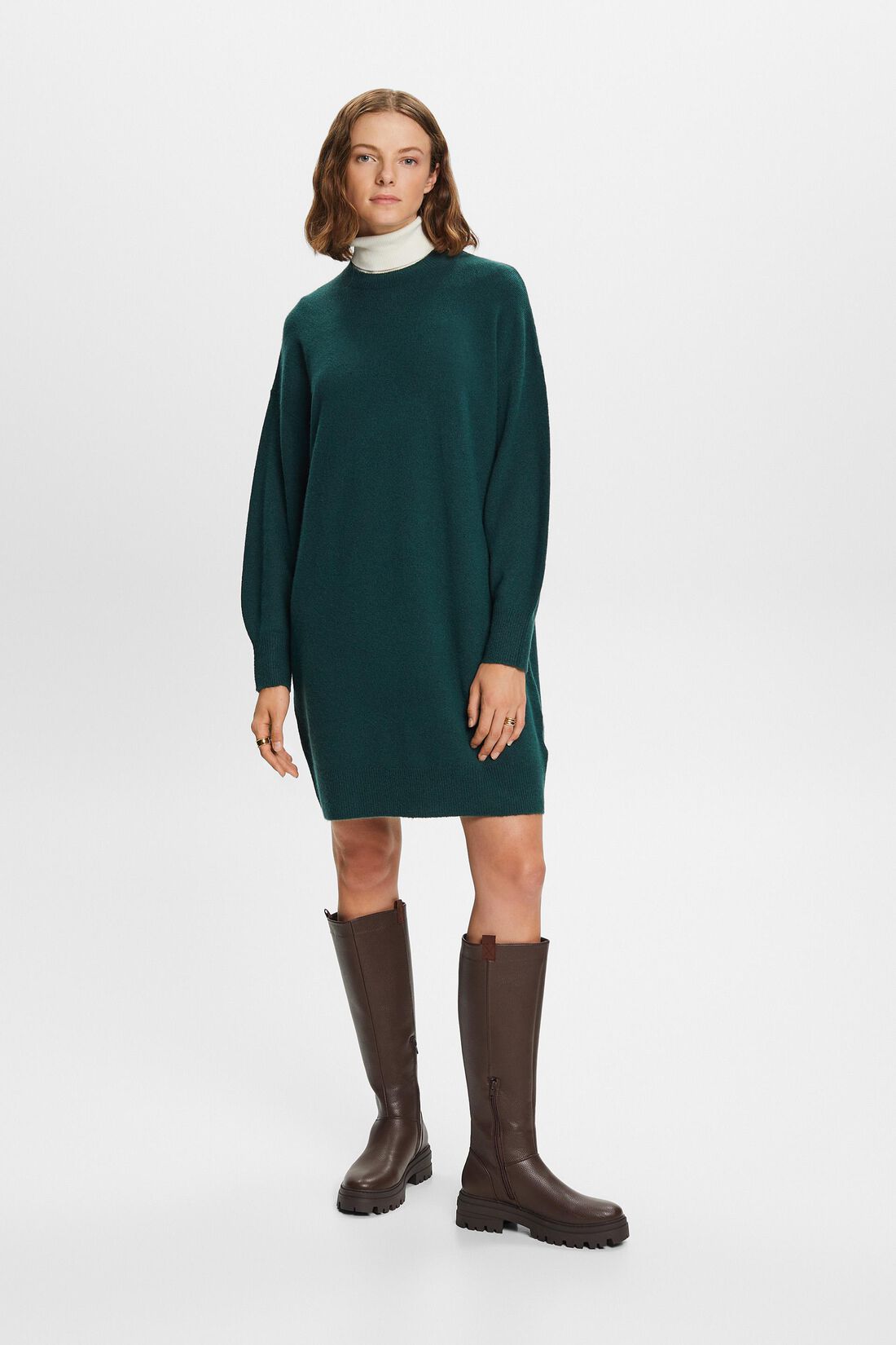 Mini-Strickkleid
