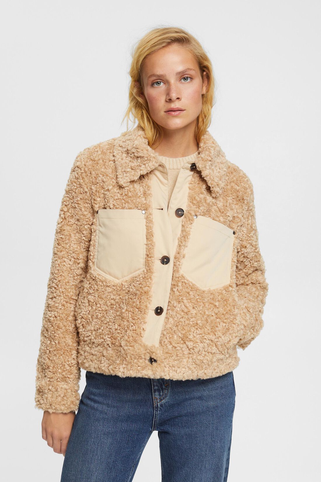 Shacket aus Teddyfell
