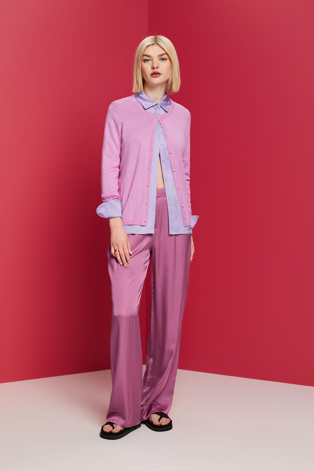 Pants woven