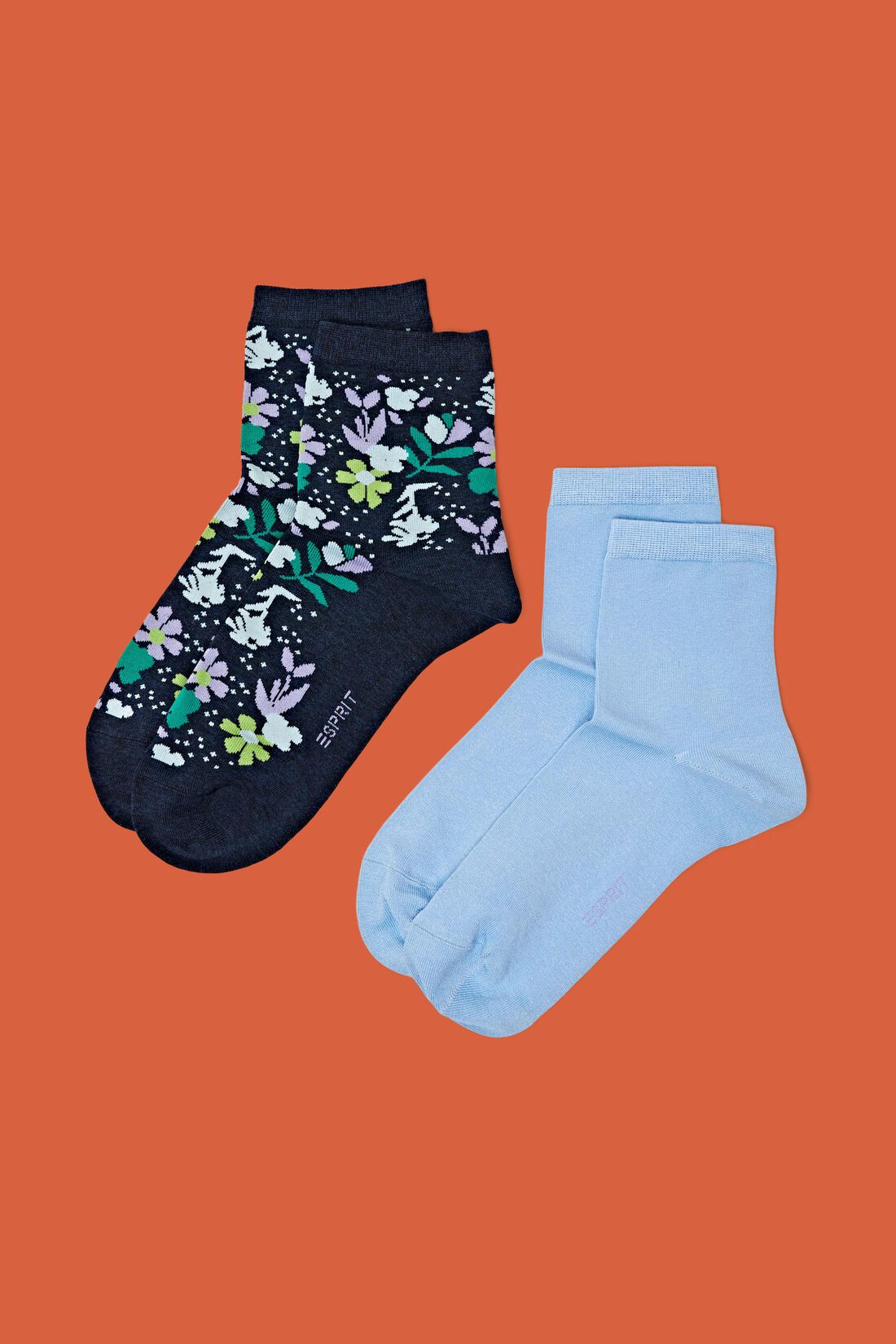 Bedruckte halbhohe Socken