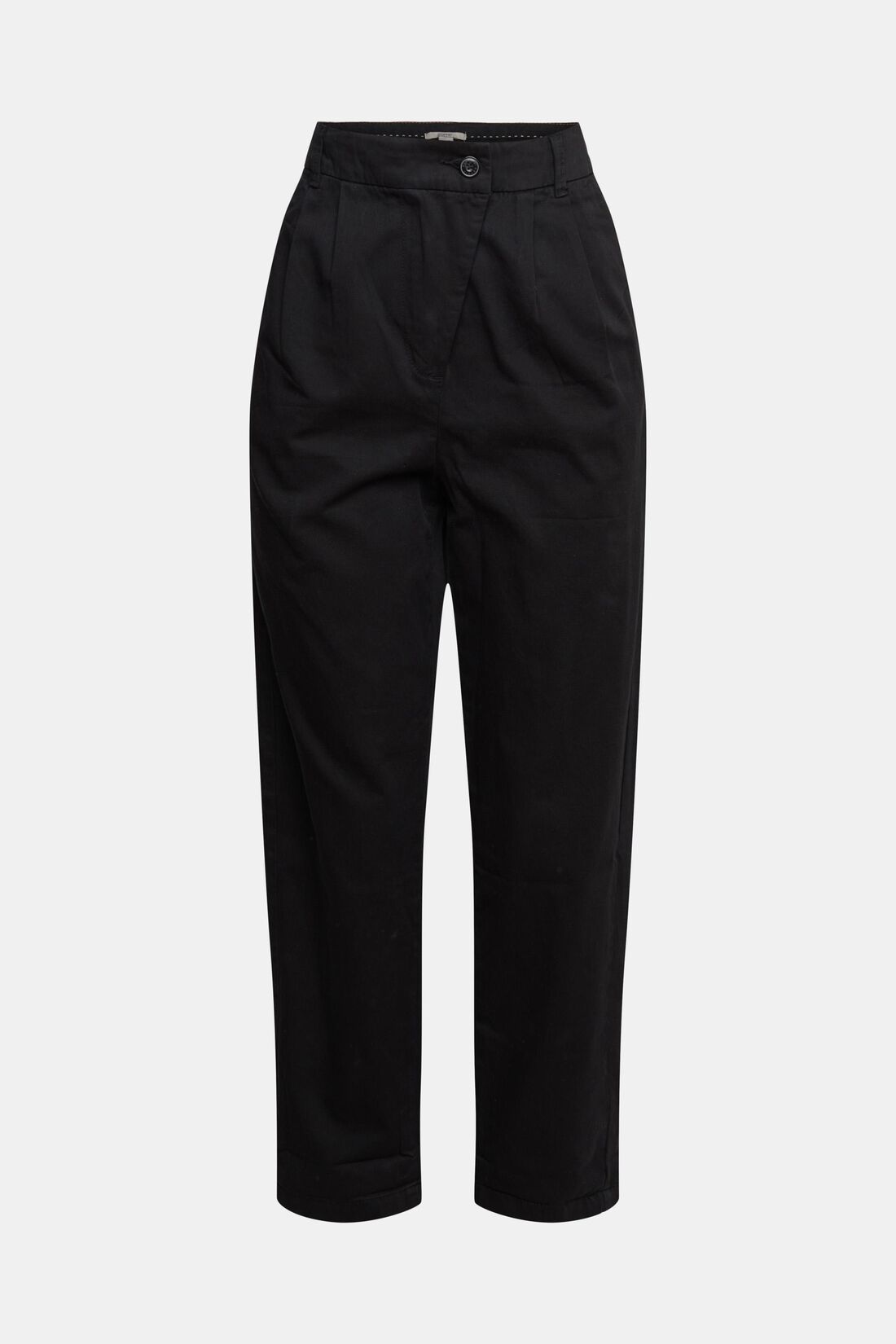 High-Rise-Chino, 100% Pima-Baumwolle
