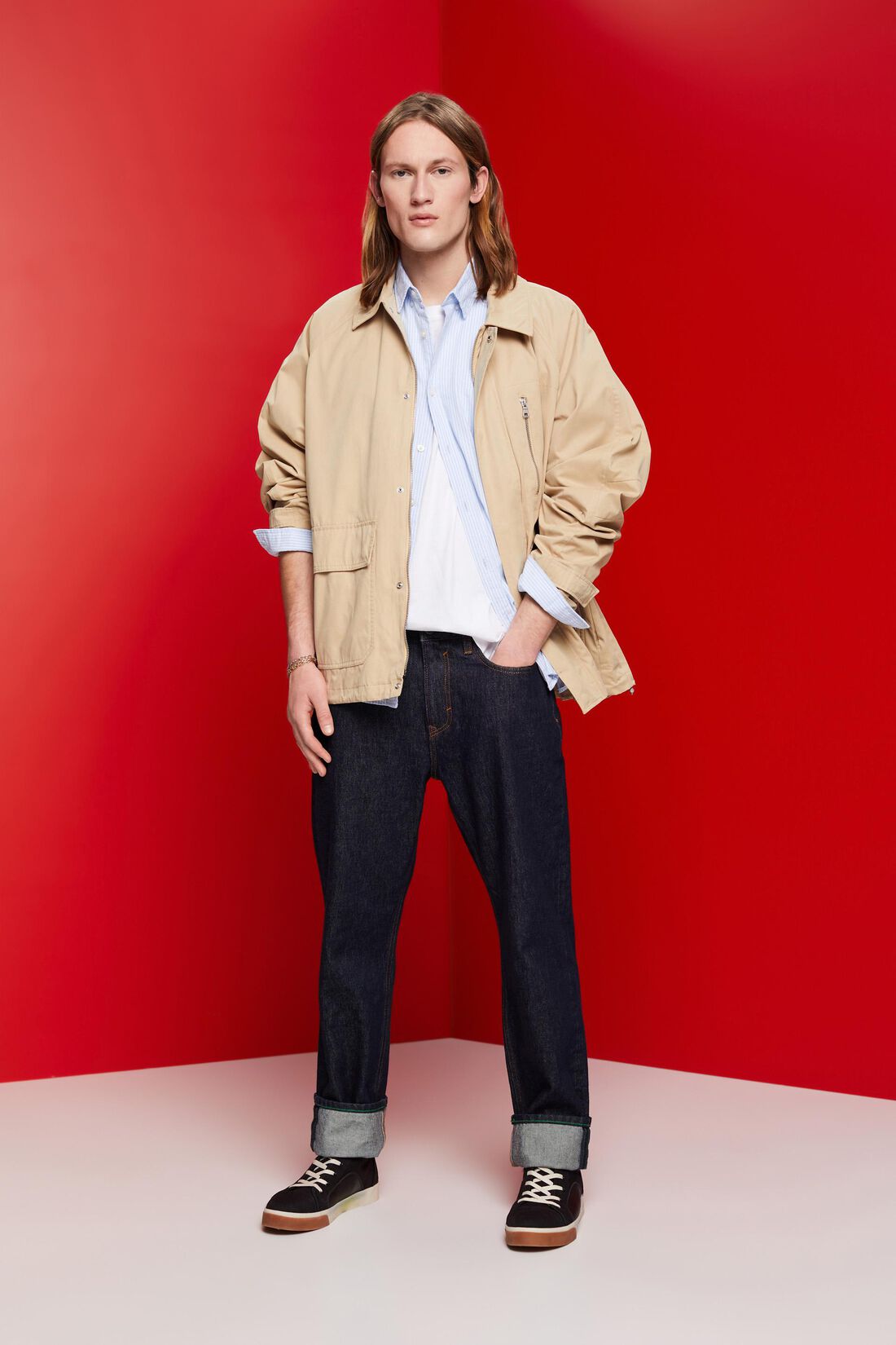 Field-Jacke aus Baumwollmix