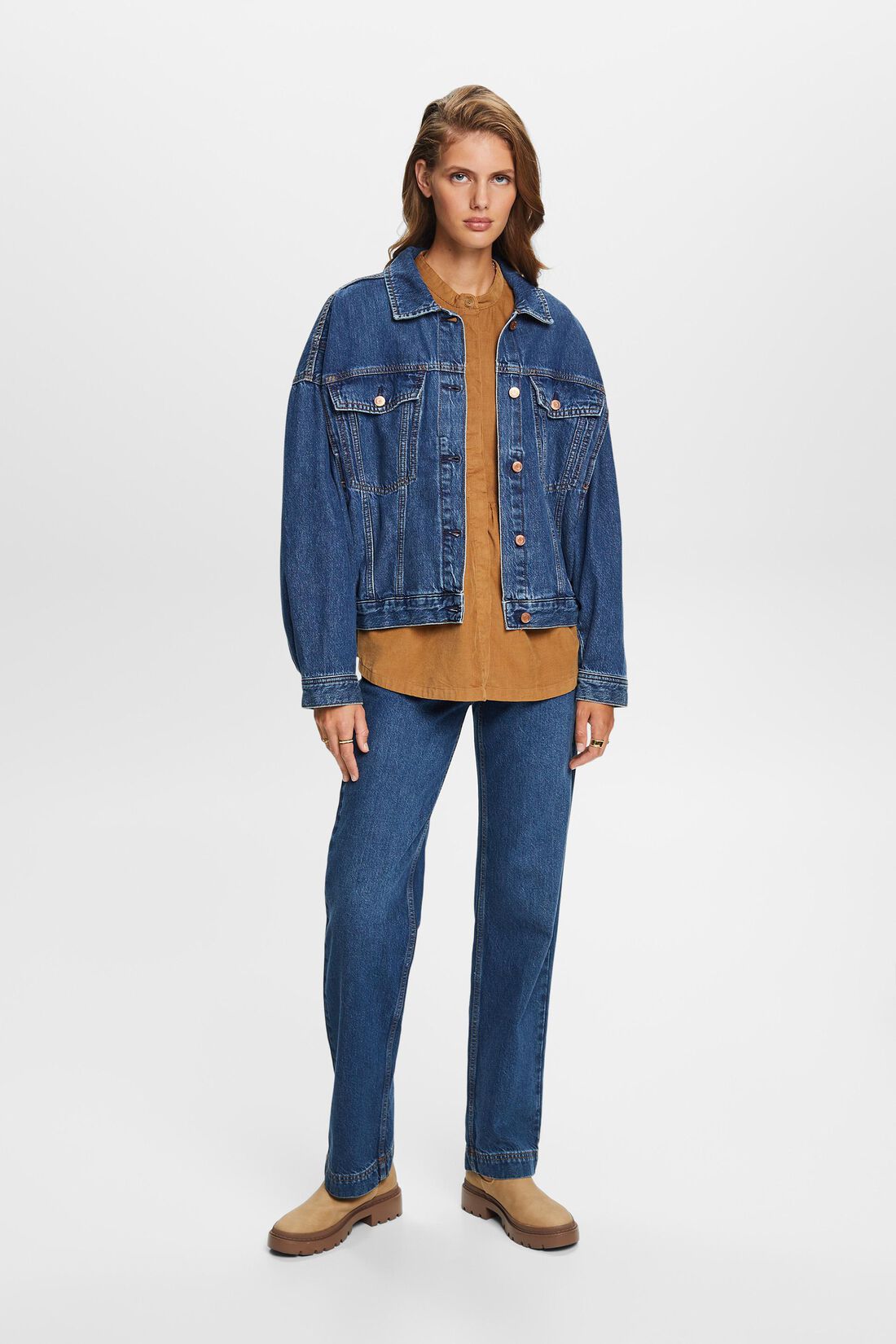 Cordbluse mit Sch&ouml;&szlig;chen