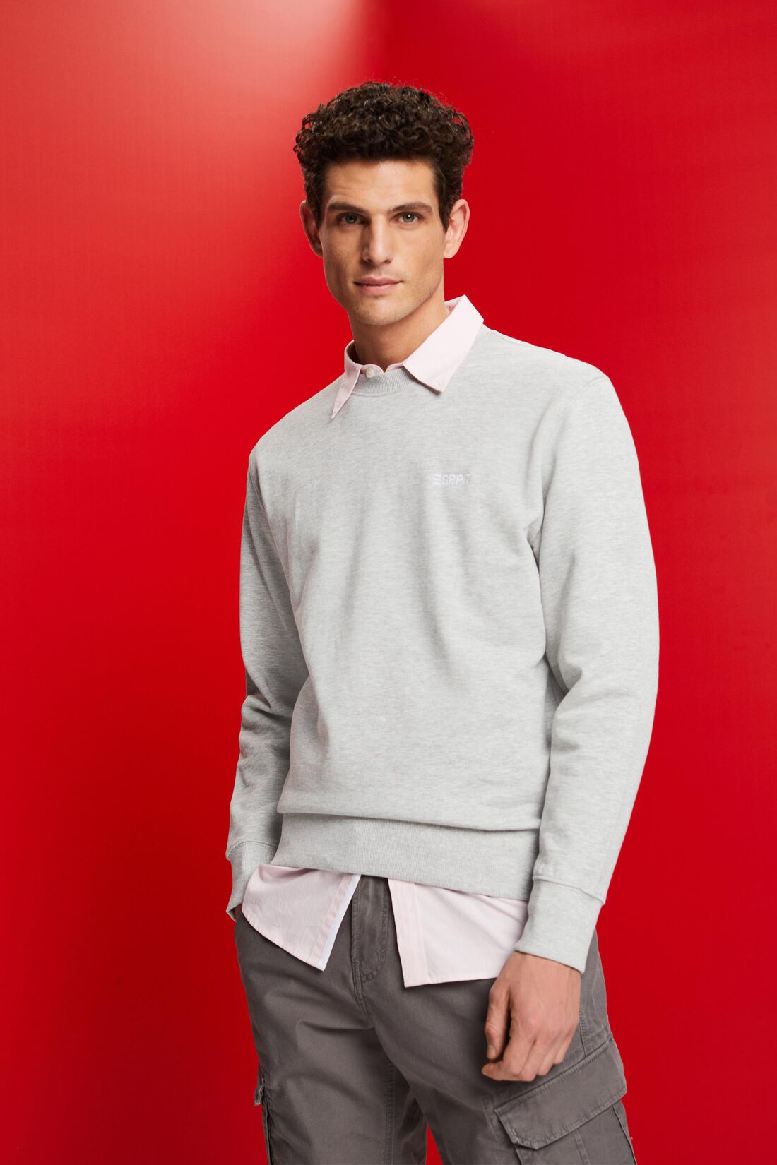 Sweatshirt mit Print auf der R&uuml;ckseite
