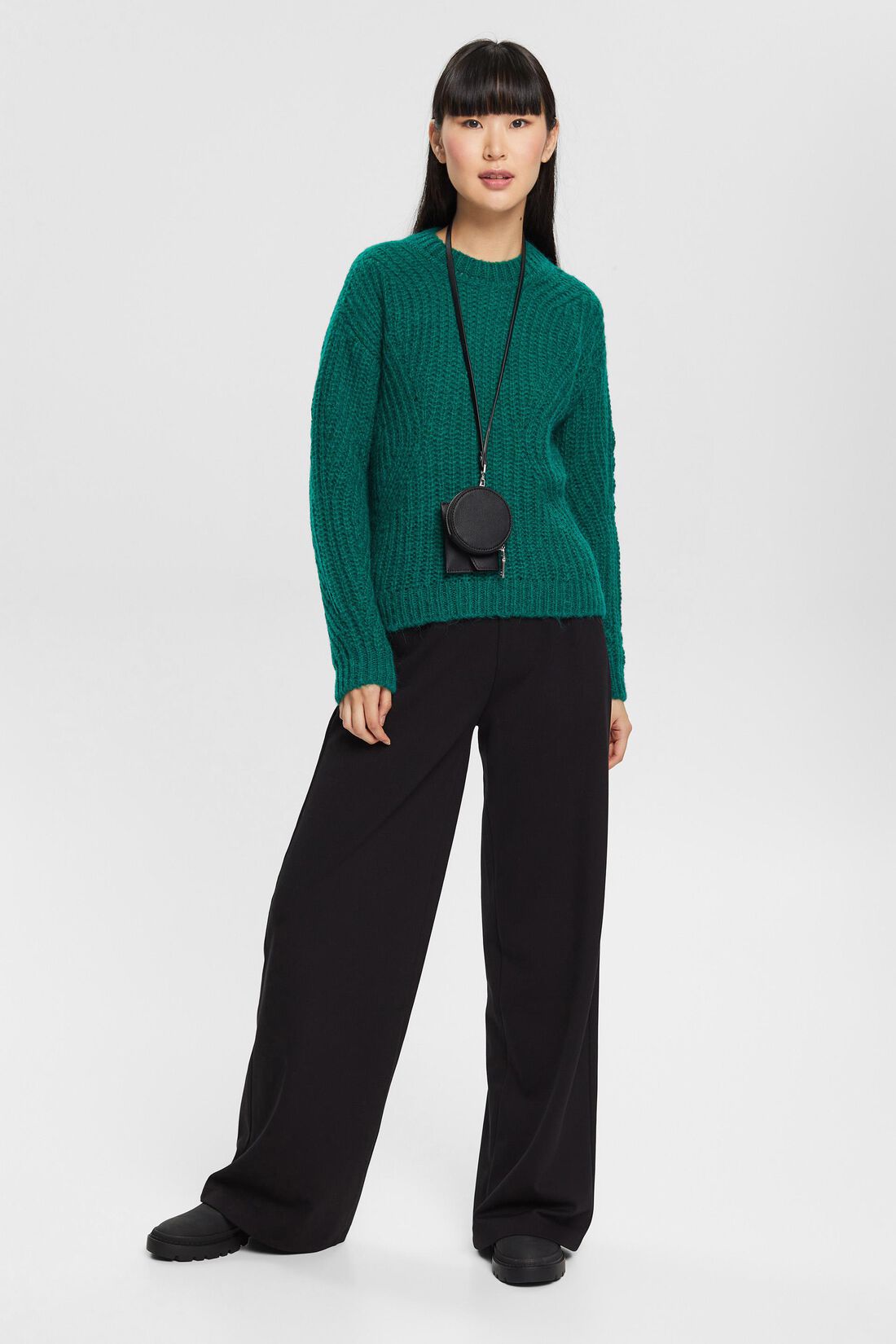 Mit Alpaka: Strickpullover
