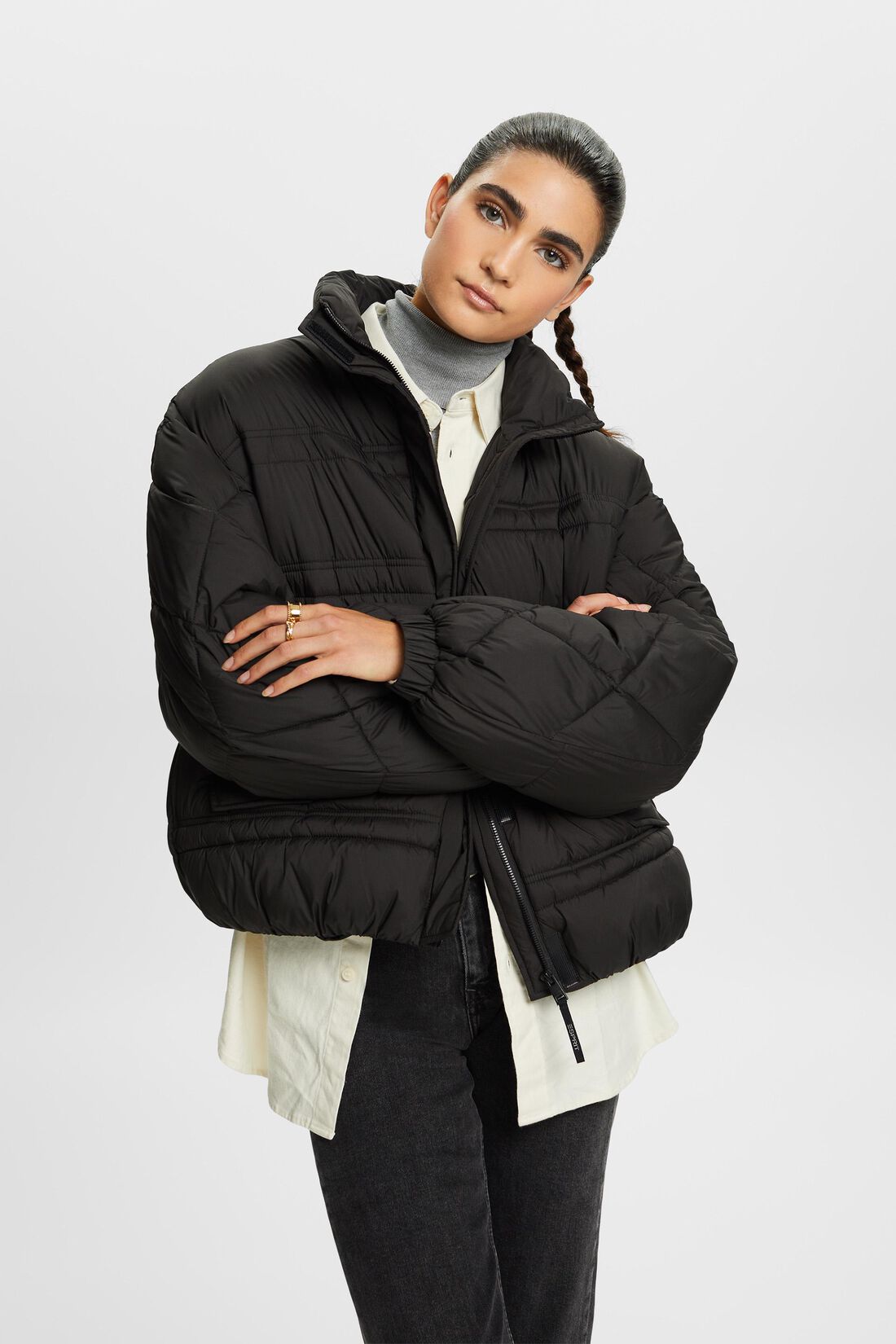 Gesteppte Pufferjacke