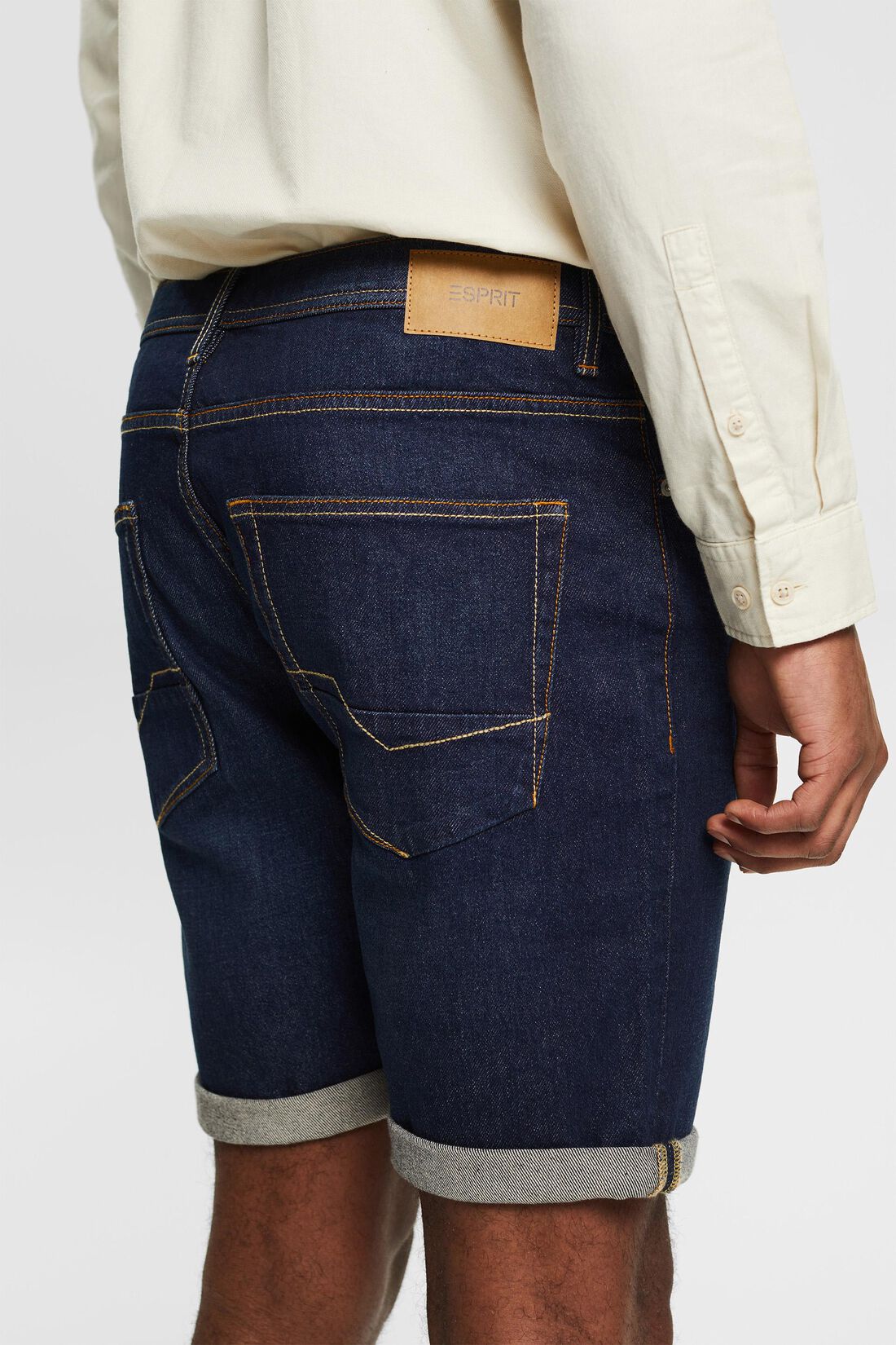 Jeans Shorts aus Baumwolle