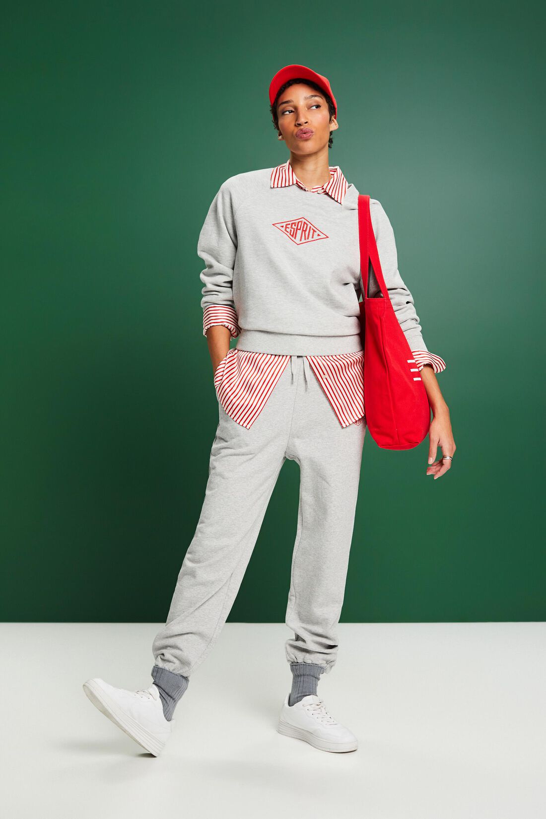 Logo-Sweatshirt mit Stickerei