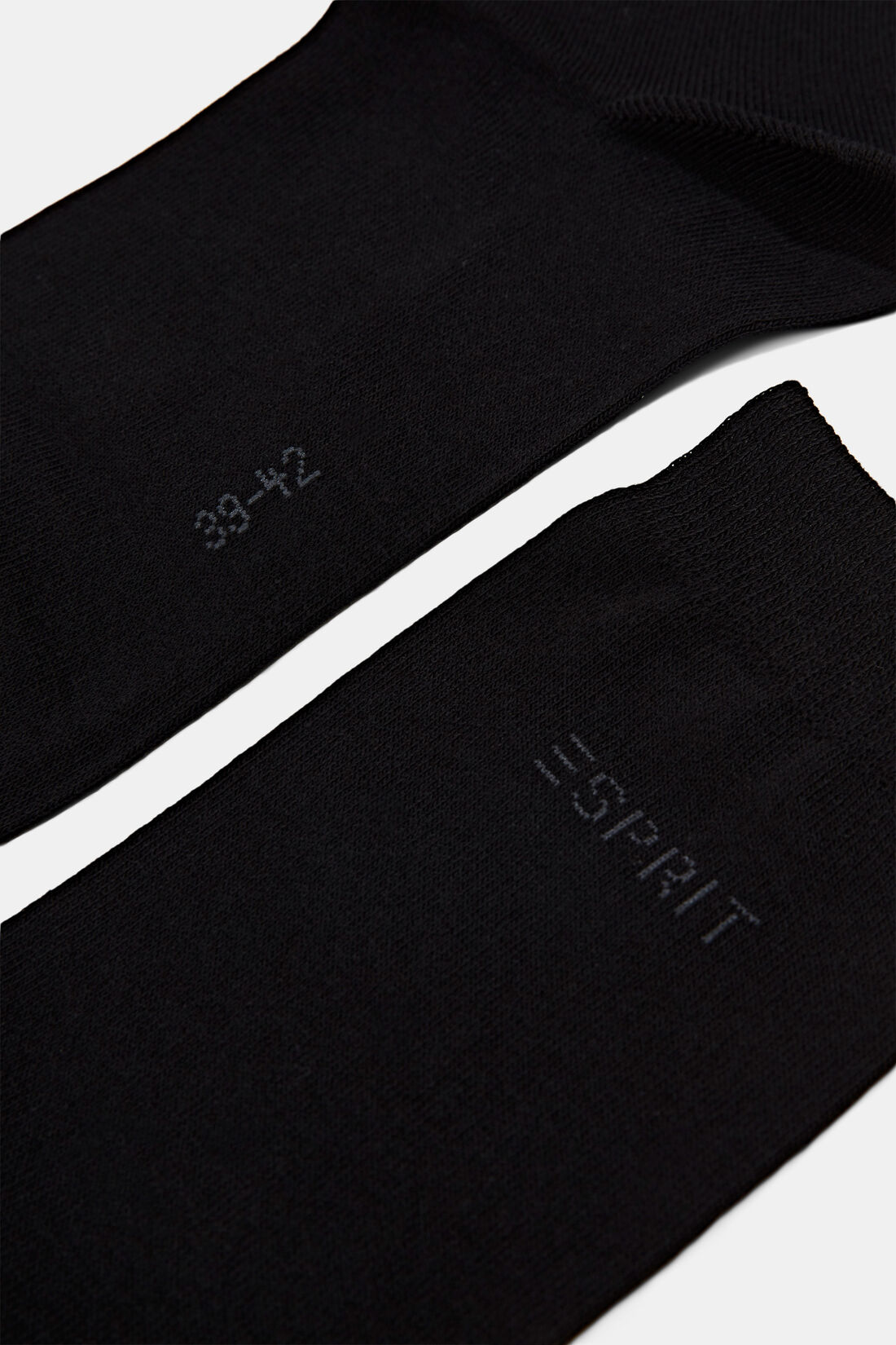 Socken im Doppelpack mit eingestricktem Logo, Bio-Baumwolle