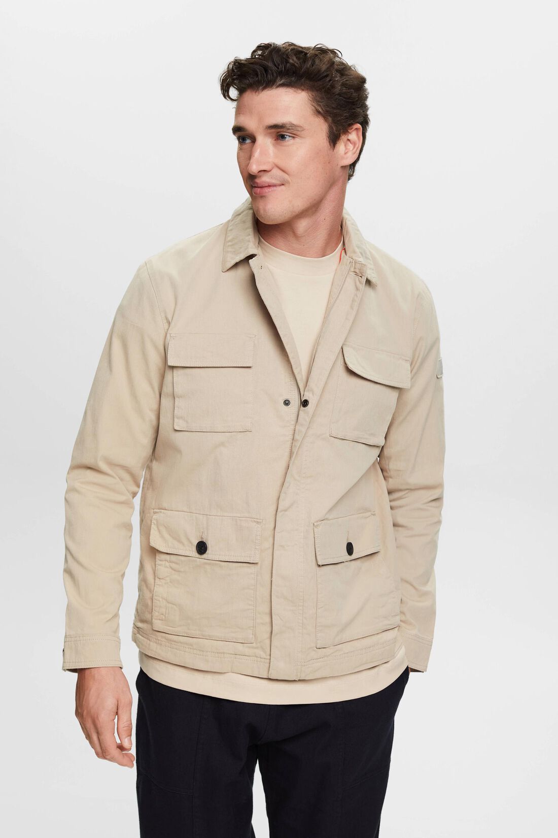 Field-Jacke aus Baumwollmix