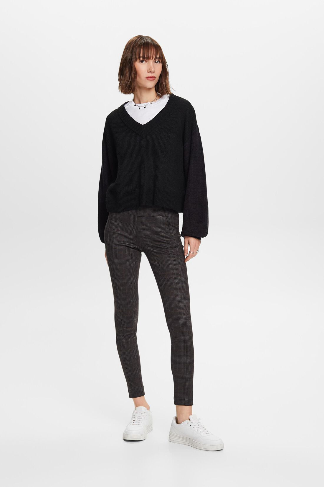Skinny-Treggings mit Muster