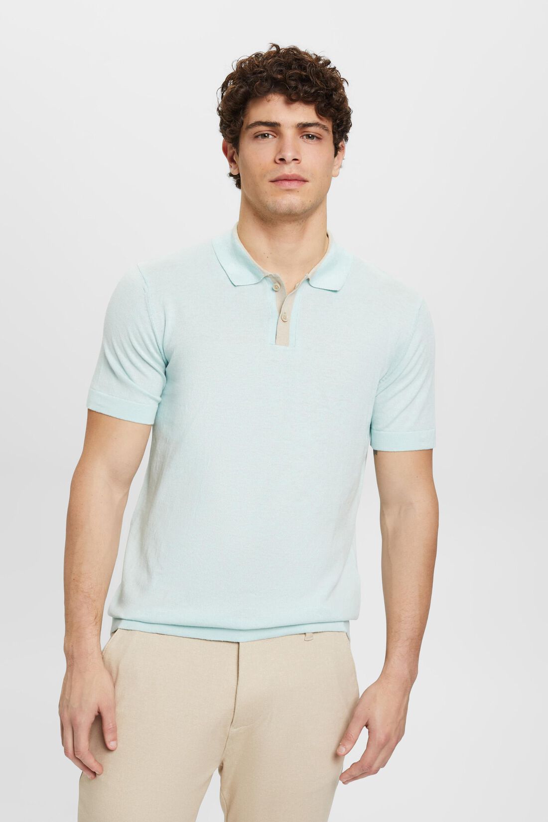 Poloshirt mit TENCEL&trade; und nachhaltiger Baumwolle