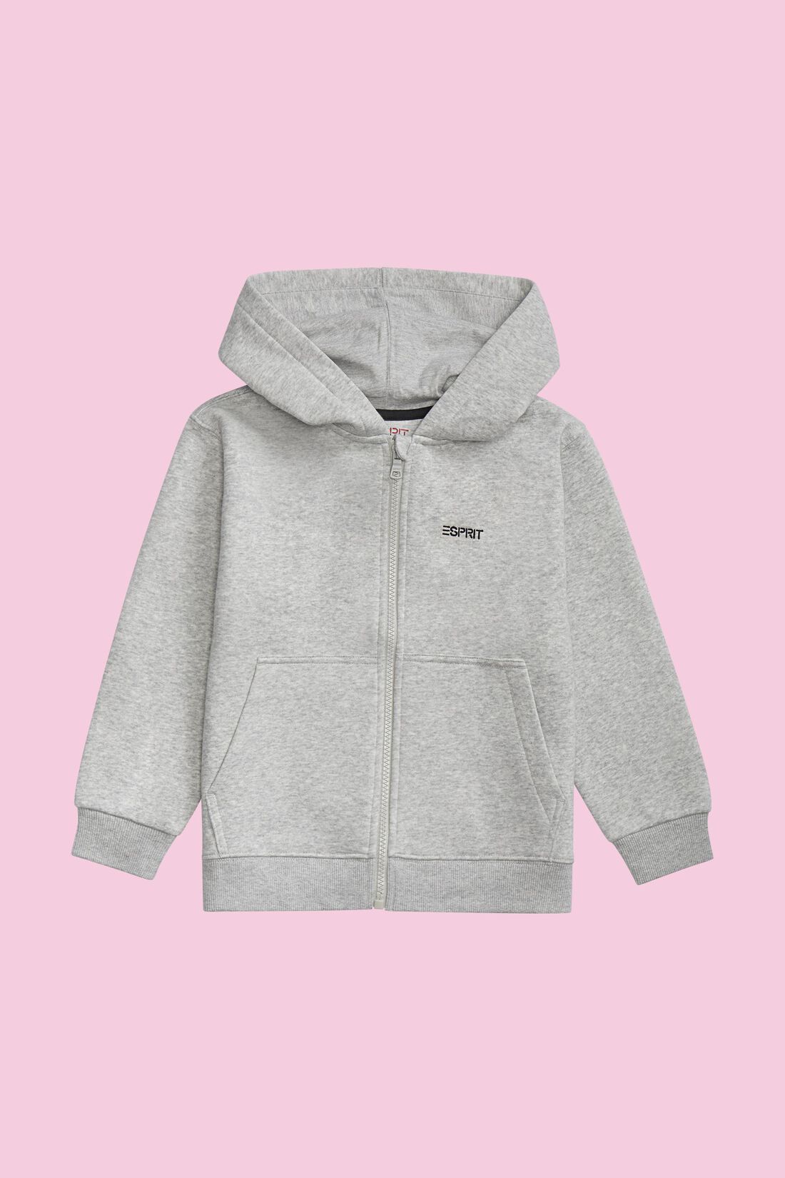 Logo-Kapuzenjacke mit Rei&szlig;verschluss