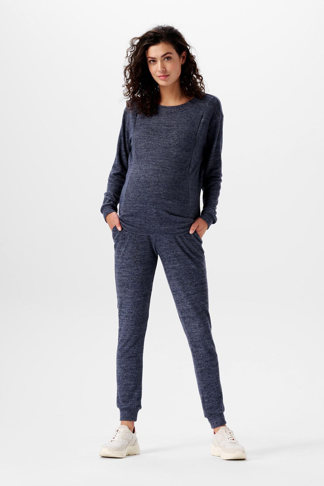 Umstands-Jogginghose aus Strick