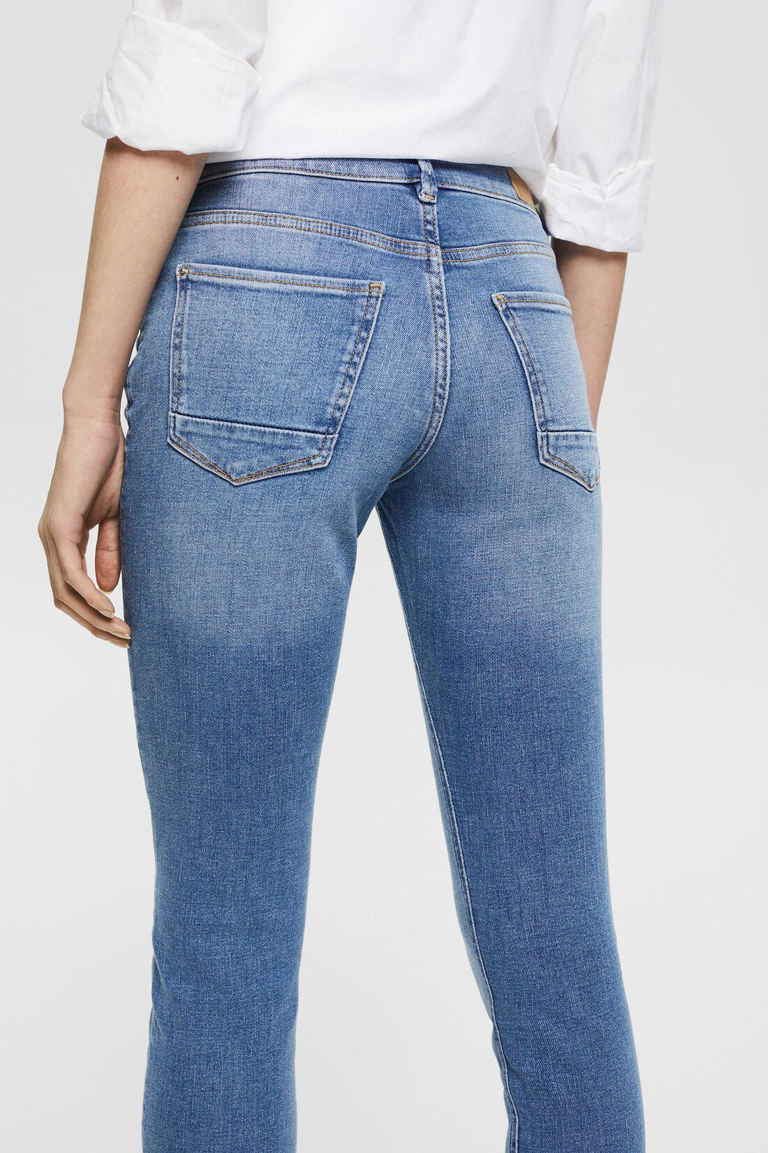 Stretch-Jeans aus Organic Cotton