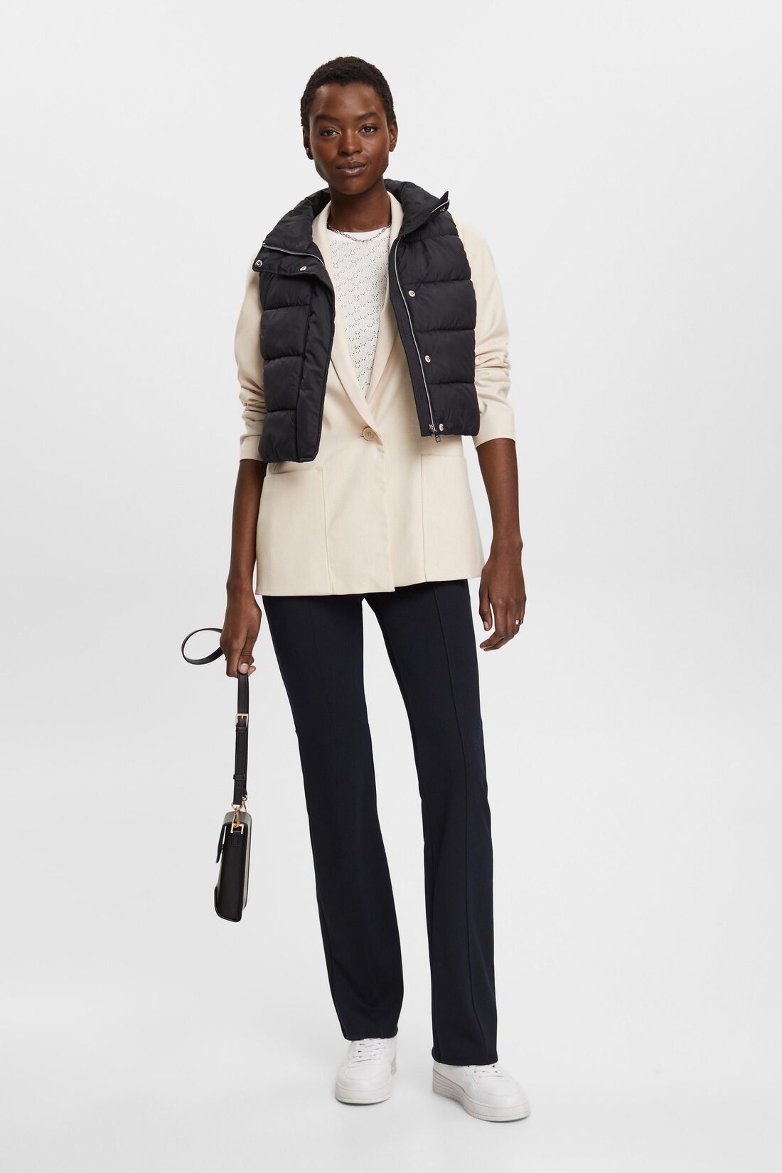 Blazer mit aufgesetzten Taschen