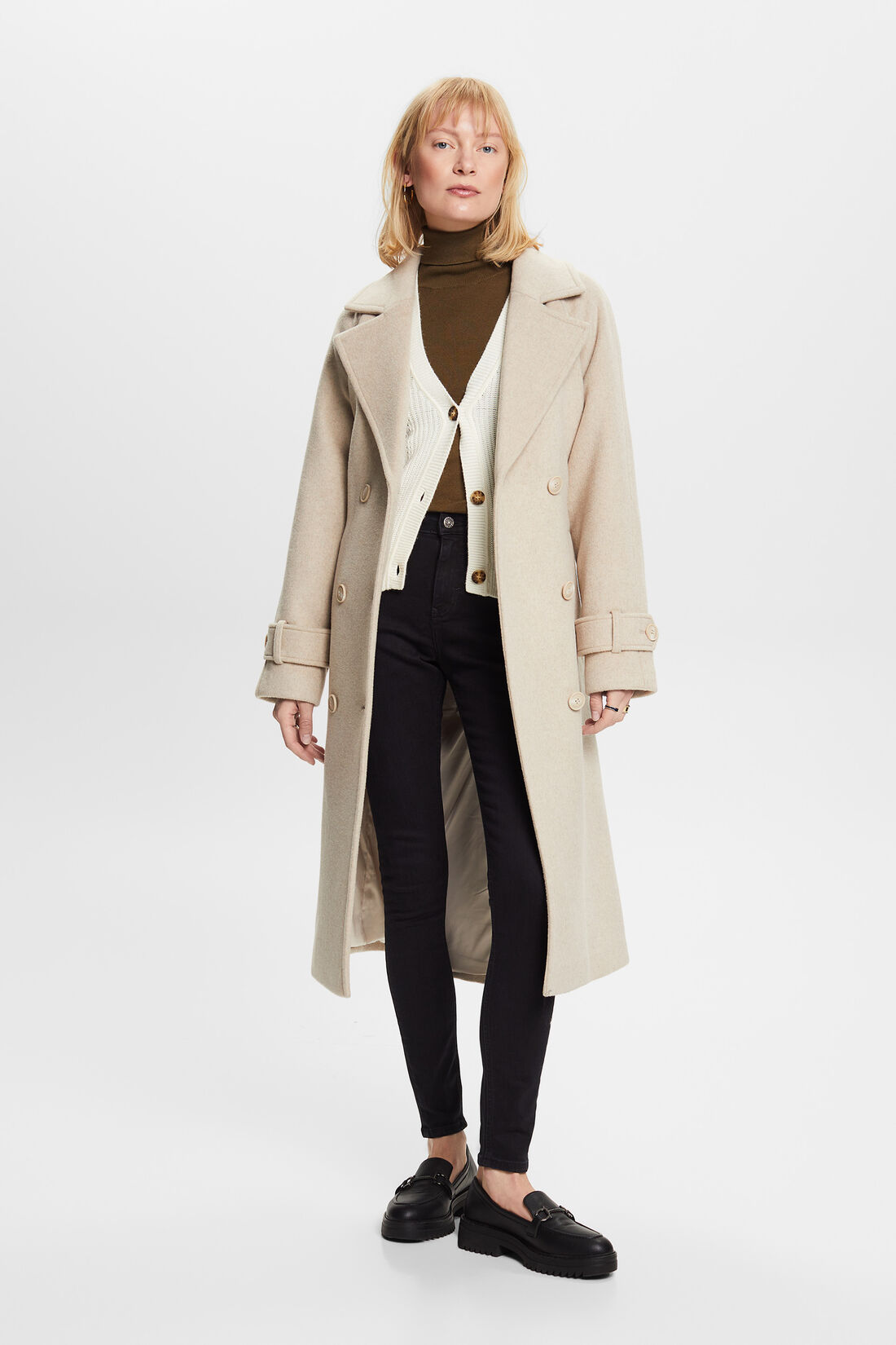Premium-Skinny Jeans mit hohem Bund