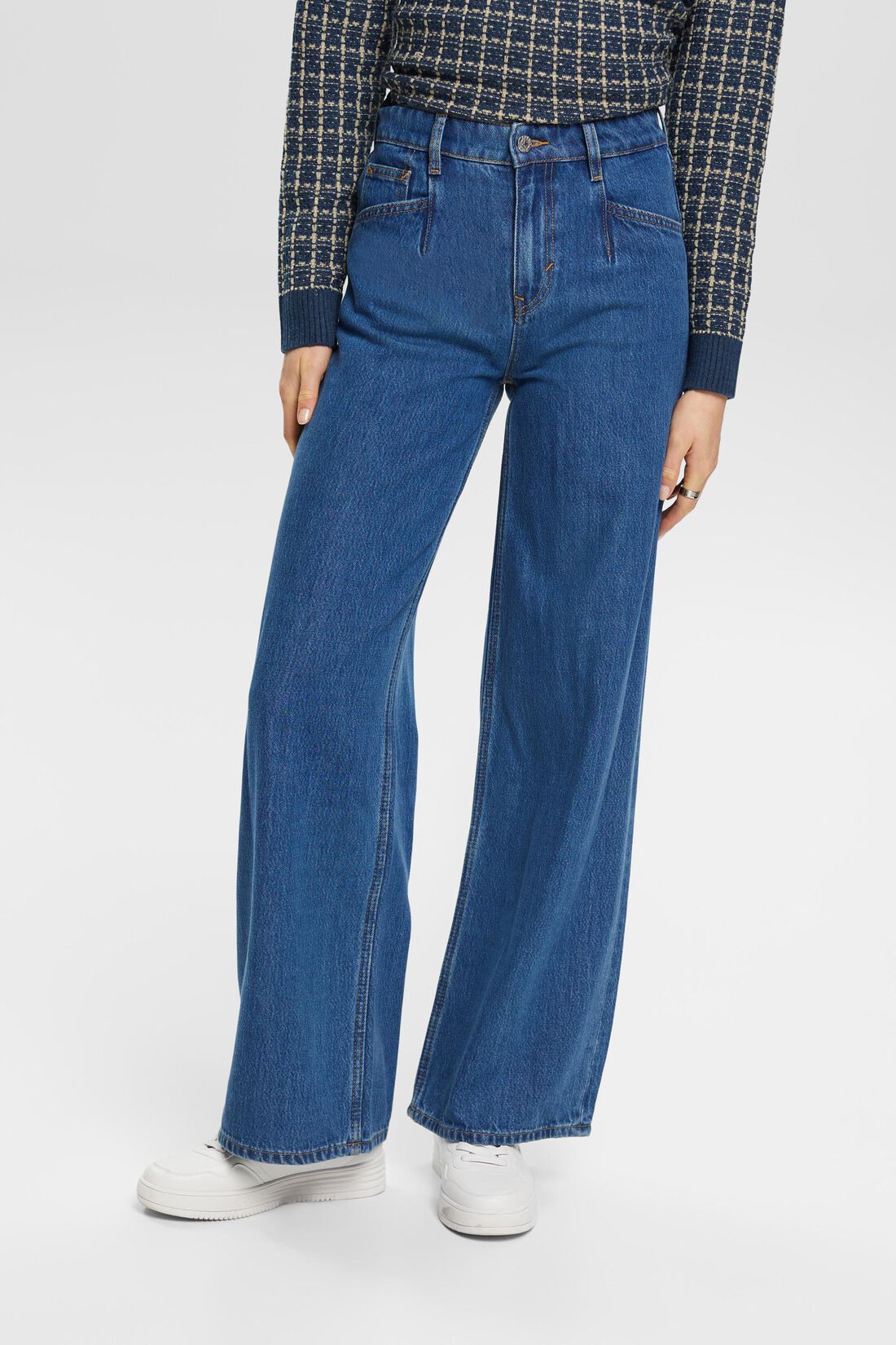 Jeans mit weitem Bein