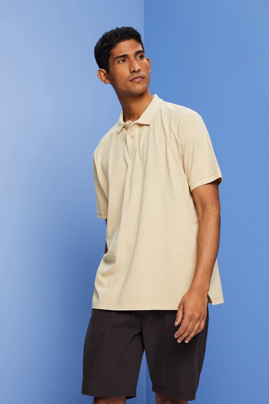 Poloshirt aus Jersey