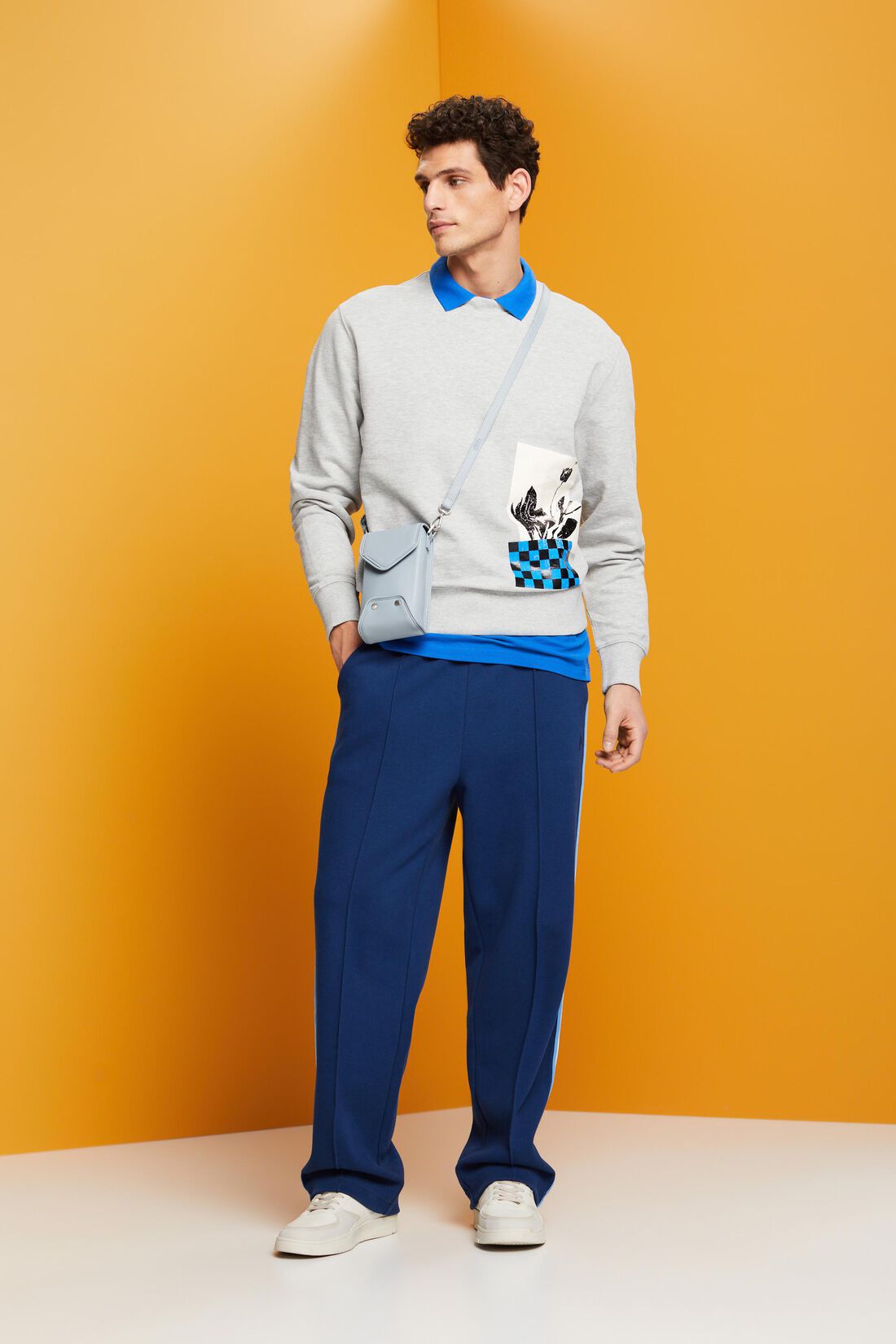 Sweatshirt mit Print vorne