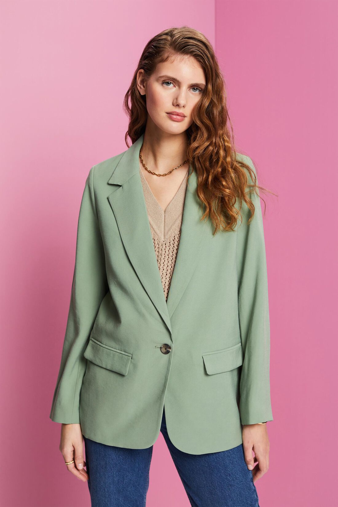 Lockerer Blazer, LENZING&trade; ECOVERO&trade;