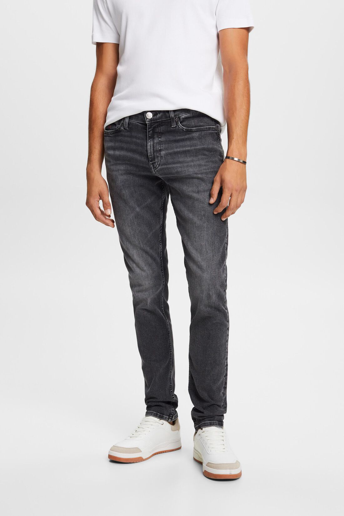 Skinny Jeans mit mittlerer Bundh&ouml;he