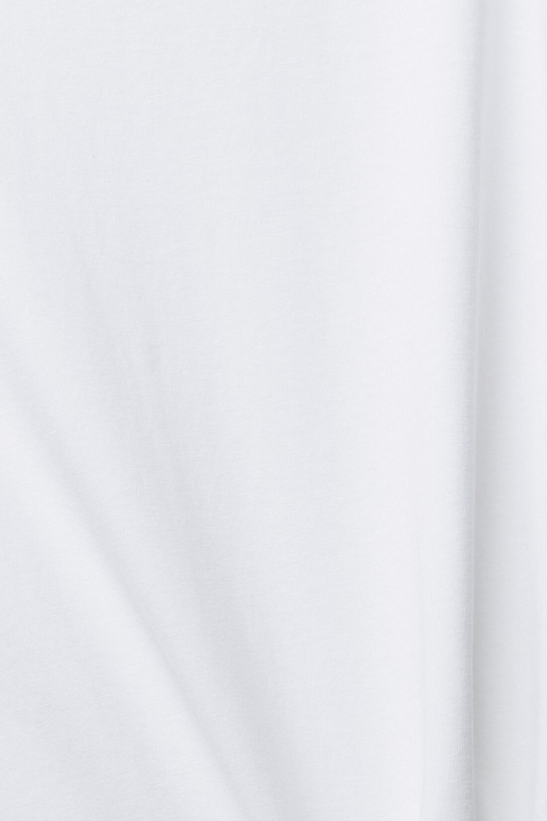 Unifarbenes T-Shirt