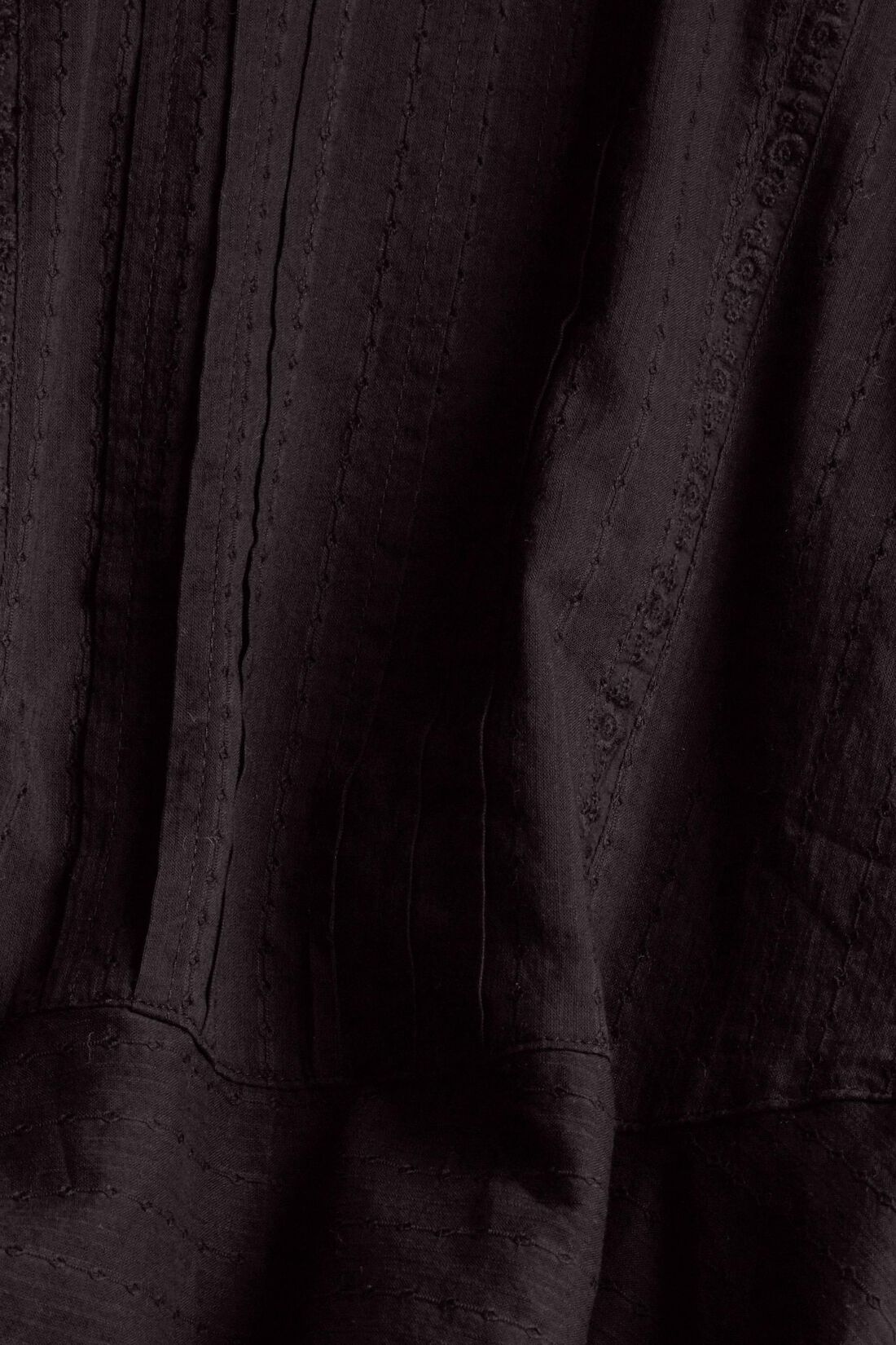 Kurz&auml;rmelige Bluse mit Stickmuster