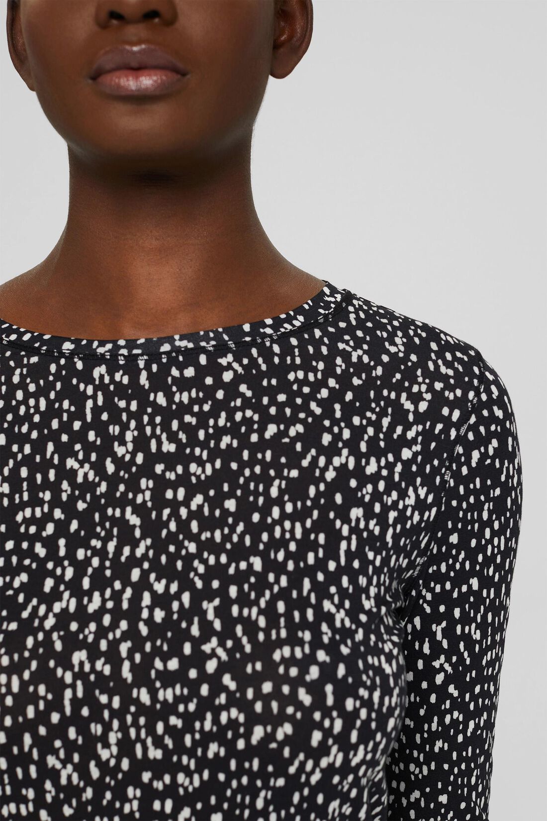 Gemustertes Longsleeve mit TENCEL&trade;
