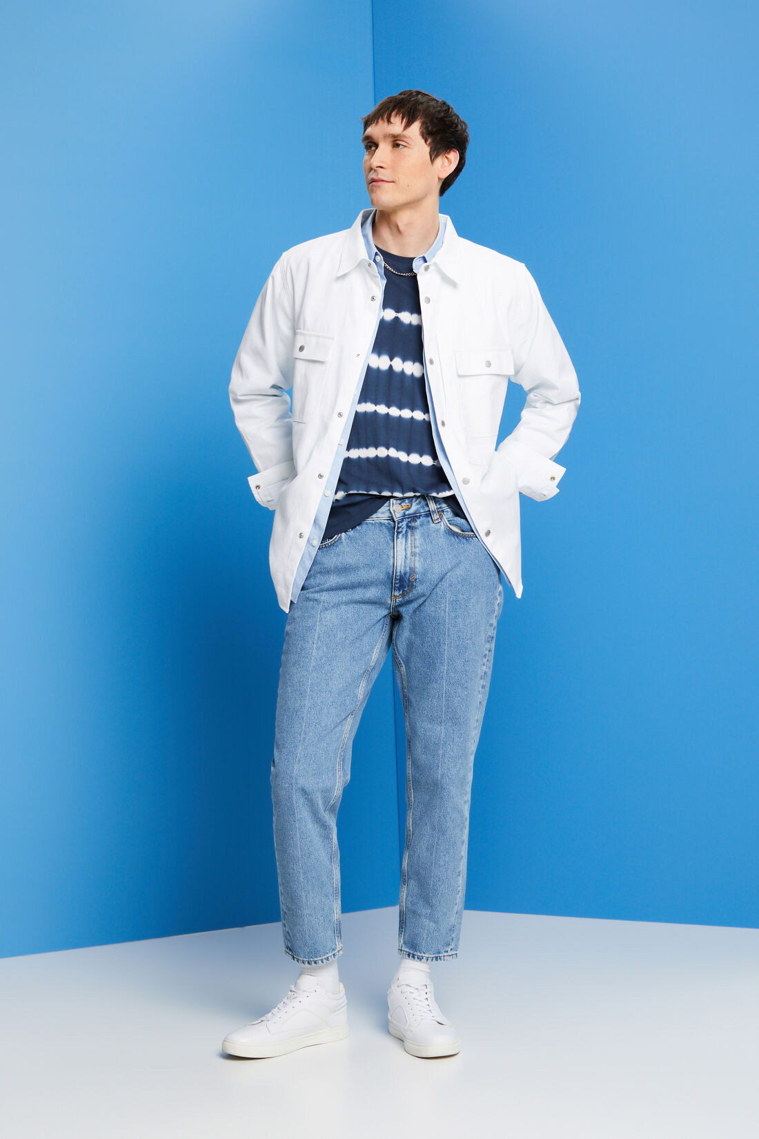 Twill-Overshirt, 100% Baumwolle