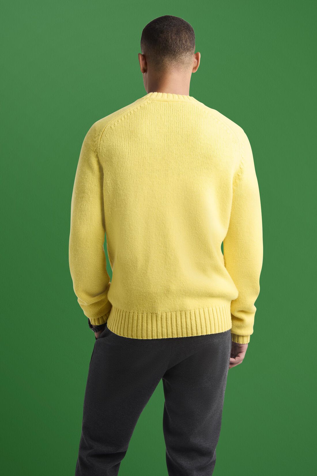 Logo-Pullover aus Wolle und Kaschmir