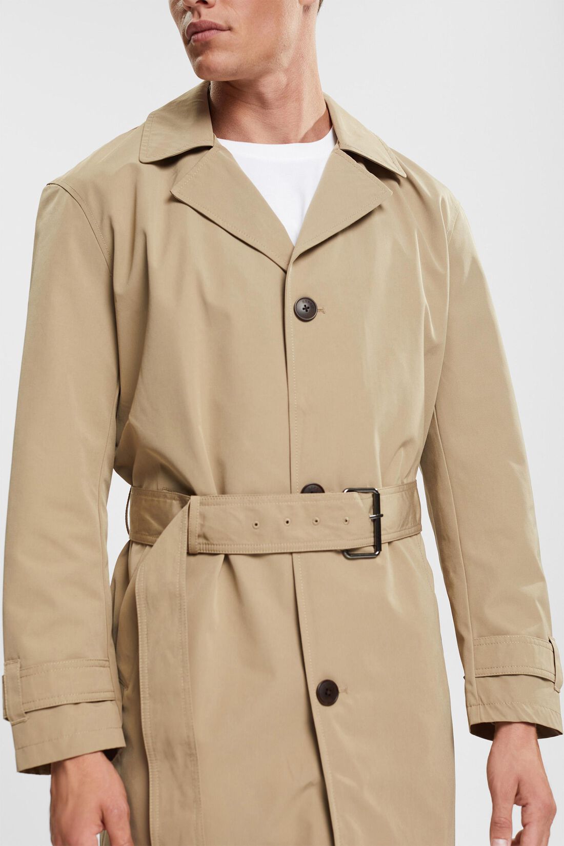 Trenchcoat mit G&uuml;rtel