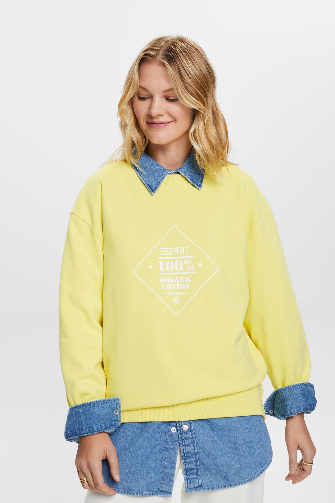 Logo-Sweatshirt aus Baumwolle