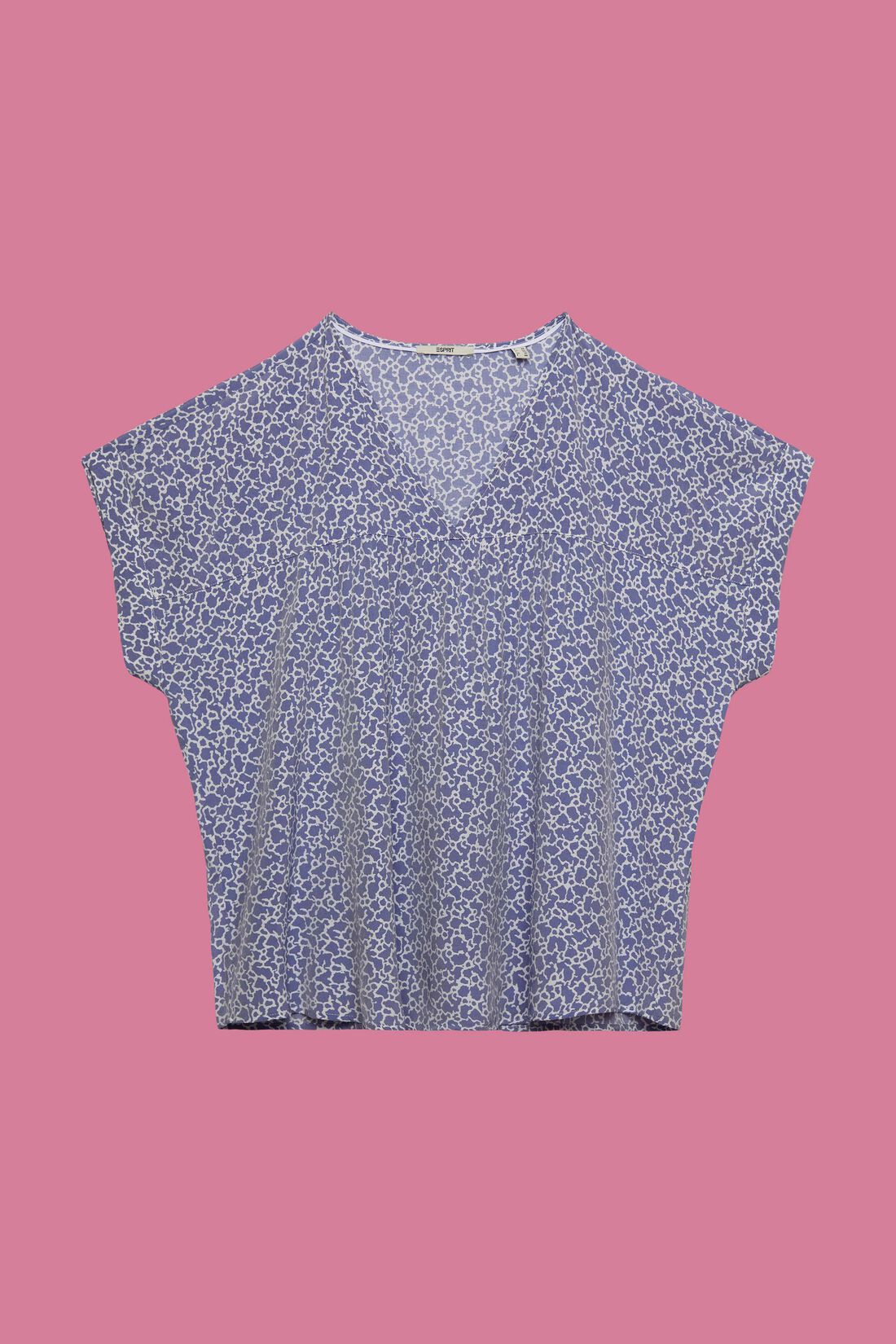 CURVY Bluse mit V-Ausschnitt, LENZING&trade; ECOVERO&trade;