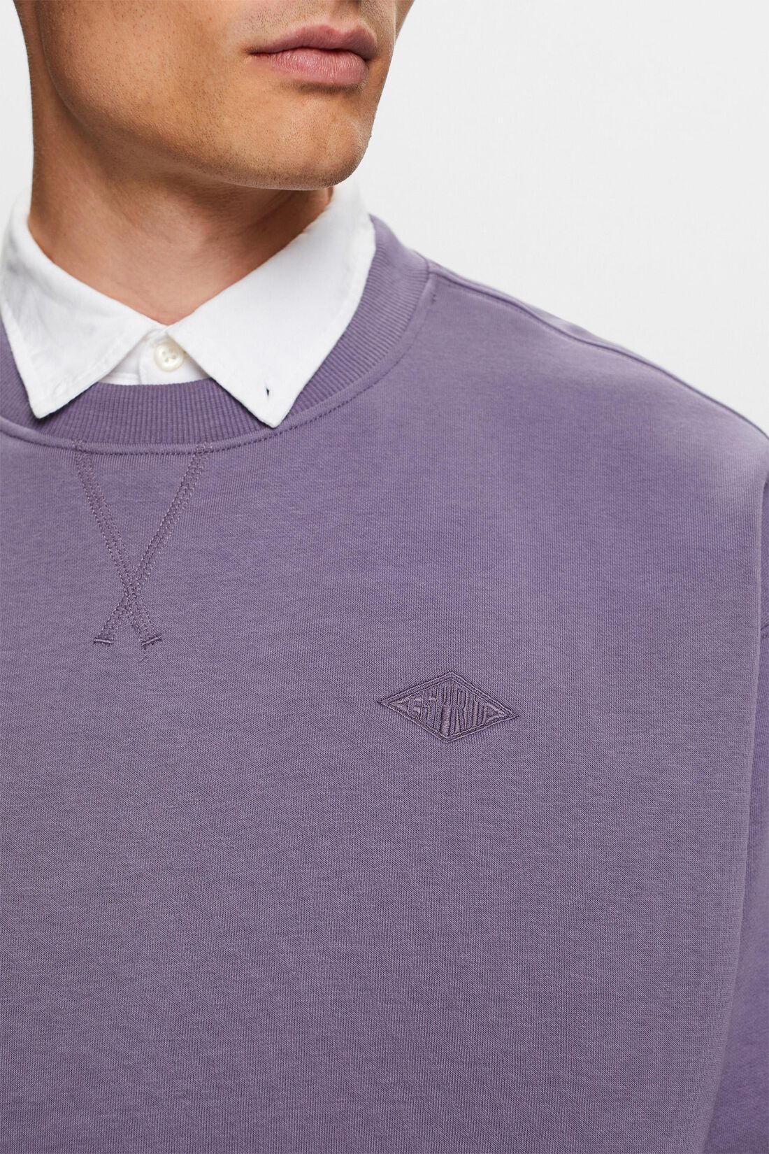 Sweatshirt mit Logostickerei