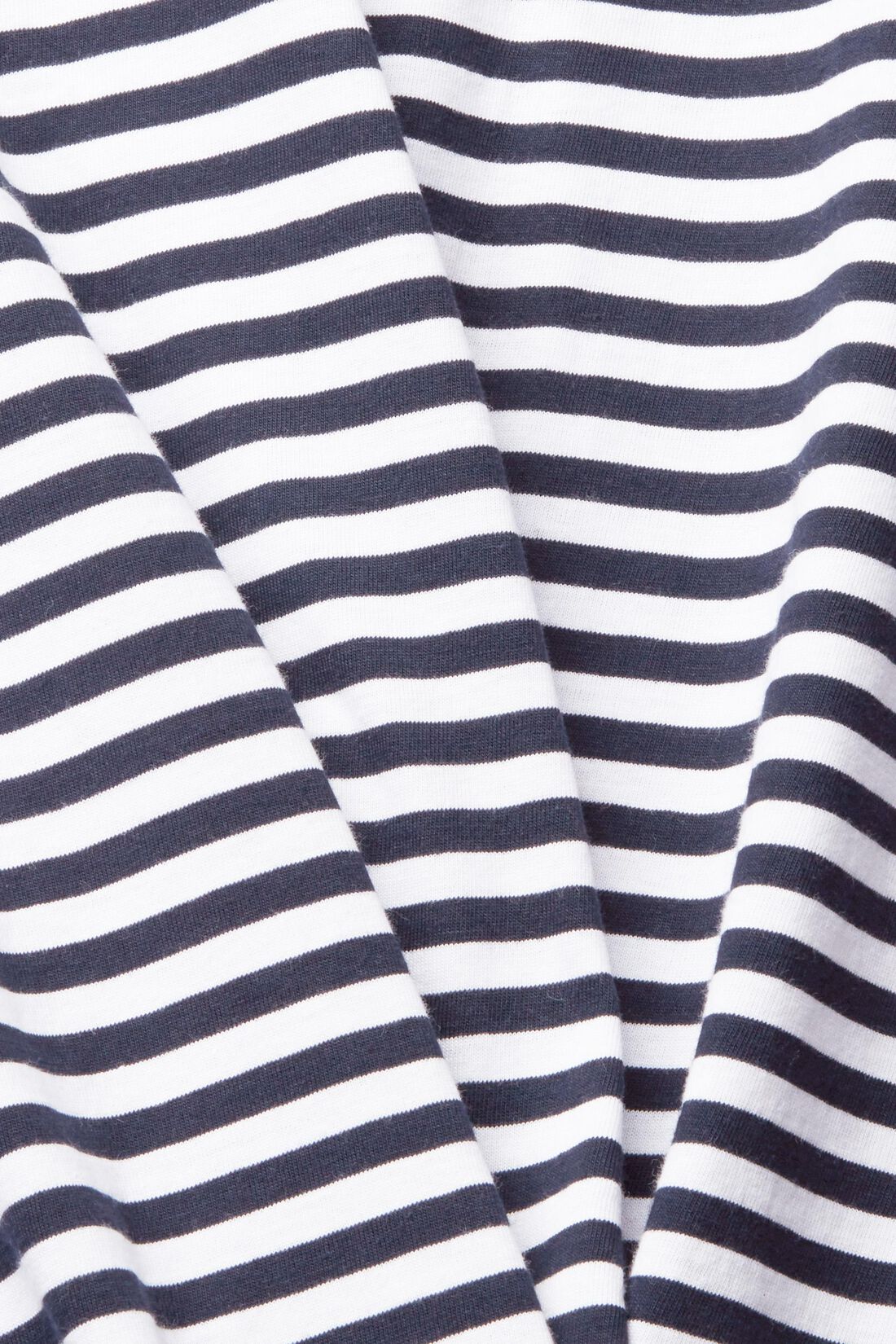 Jersey-T-Shirt mit Streifenmuster