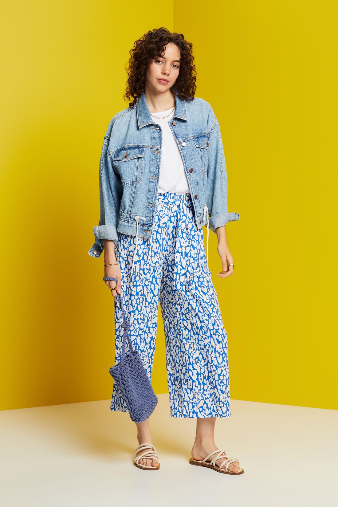 Pull-on-Culotte mit Bindeg&uuml;rtel, LENZING&trade; ECOVERO&trade;