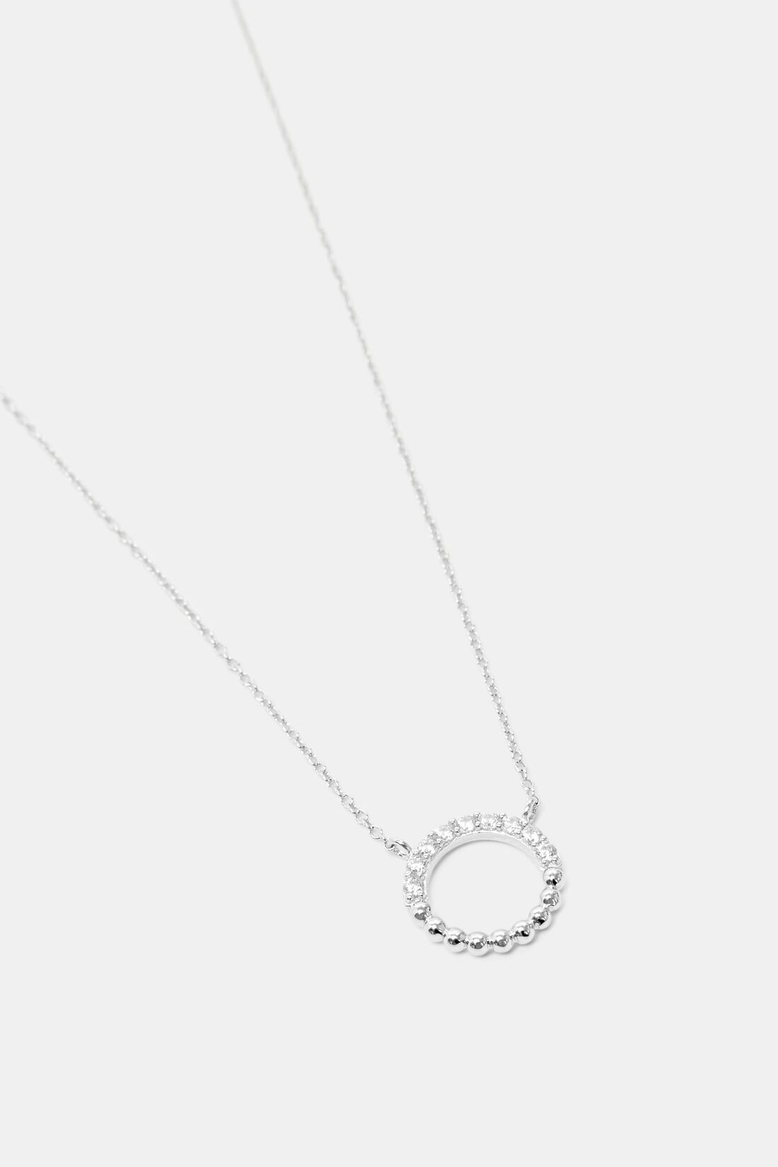 Halskette mit Kugelanh&auml;nger, Sterling Silber