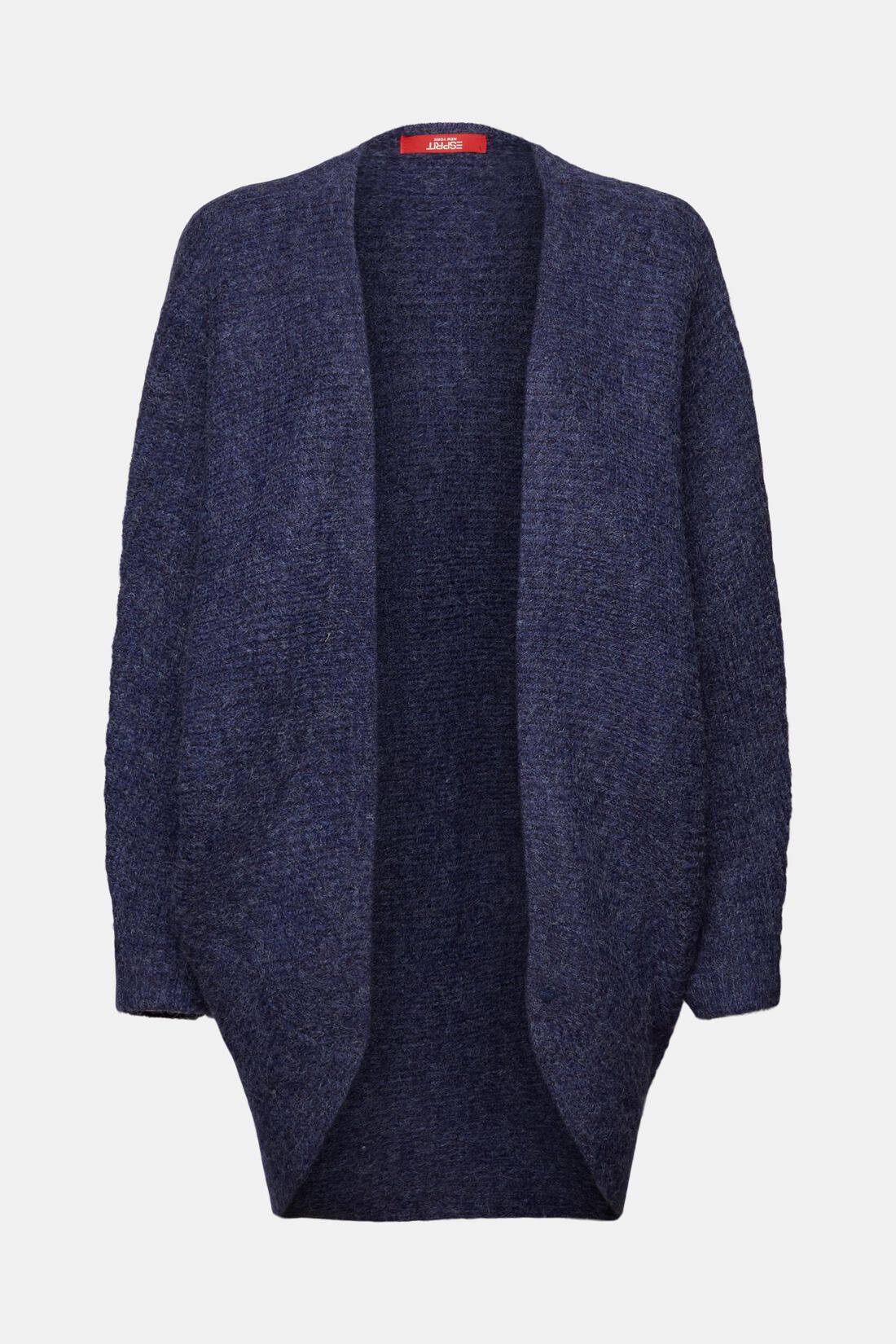 Recycelt: Poncho mit Fledermaus&auml;rmeln