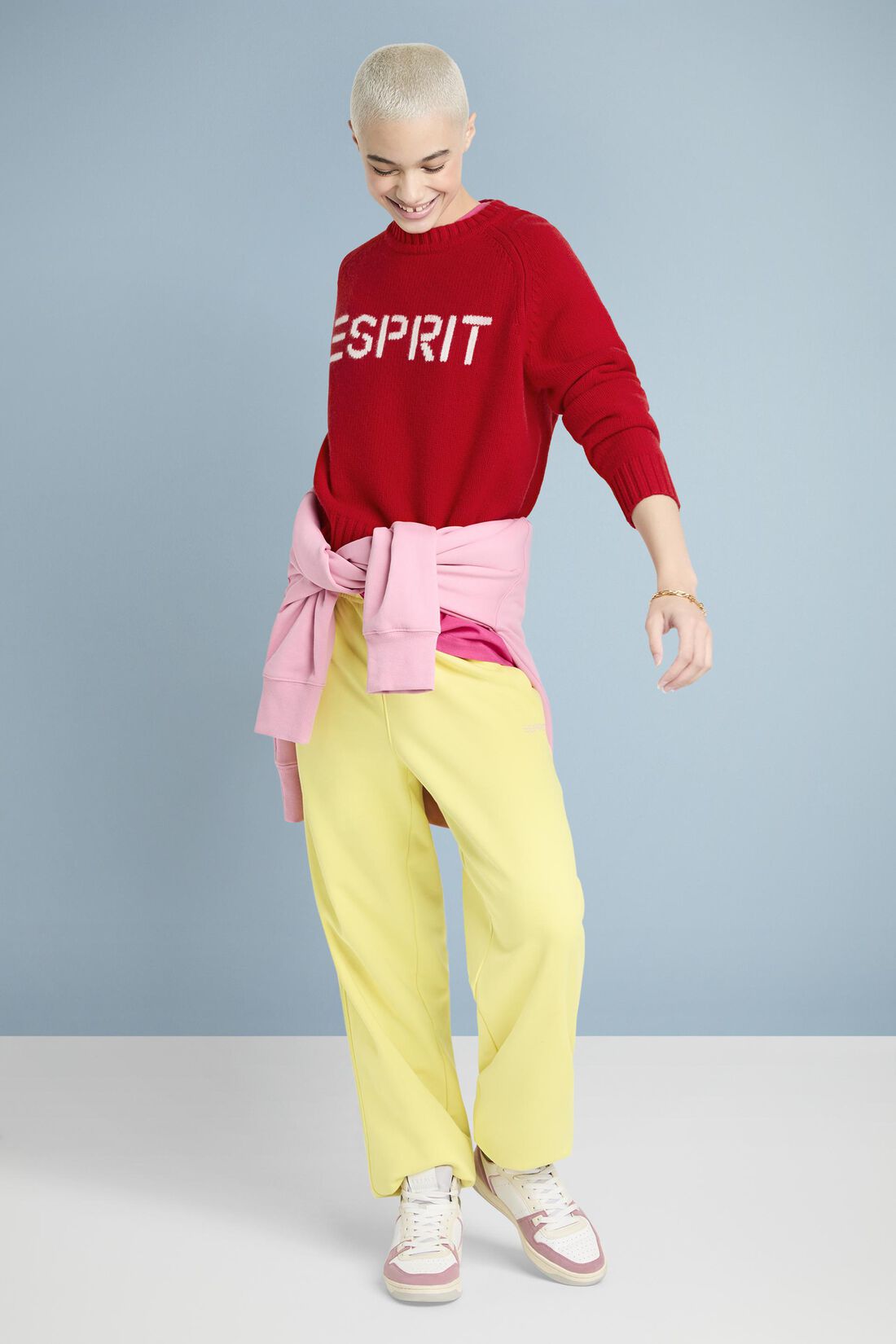 Logo-Pullover aus Wolle und Kaschmir