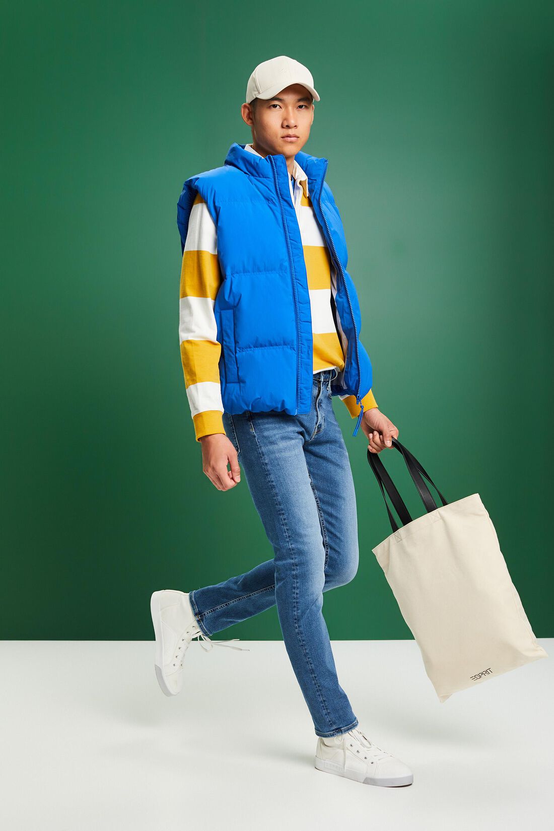 Schmale Jeans mit mittlerer Bundh&ouml;he