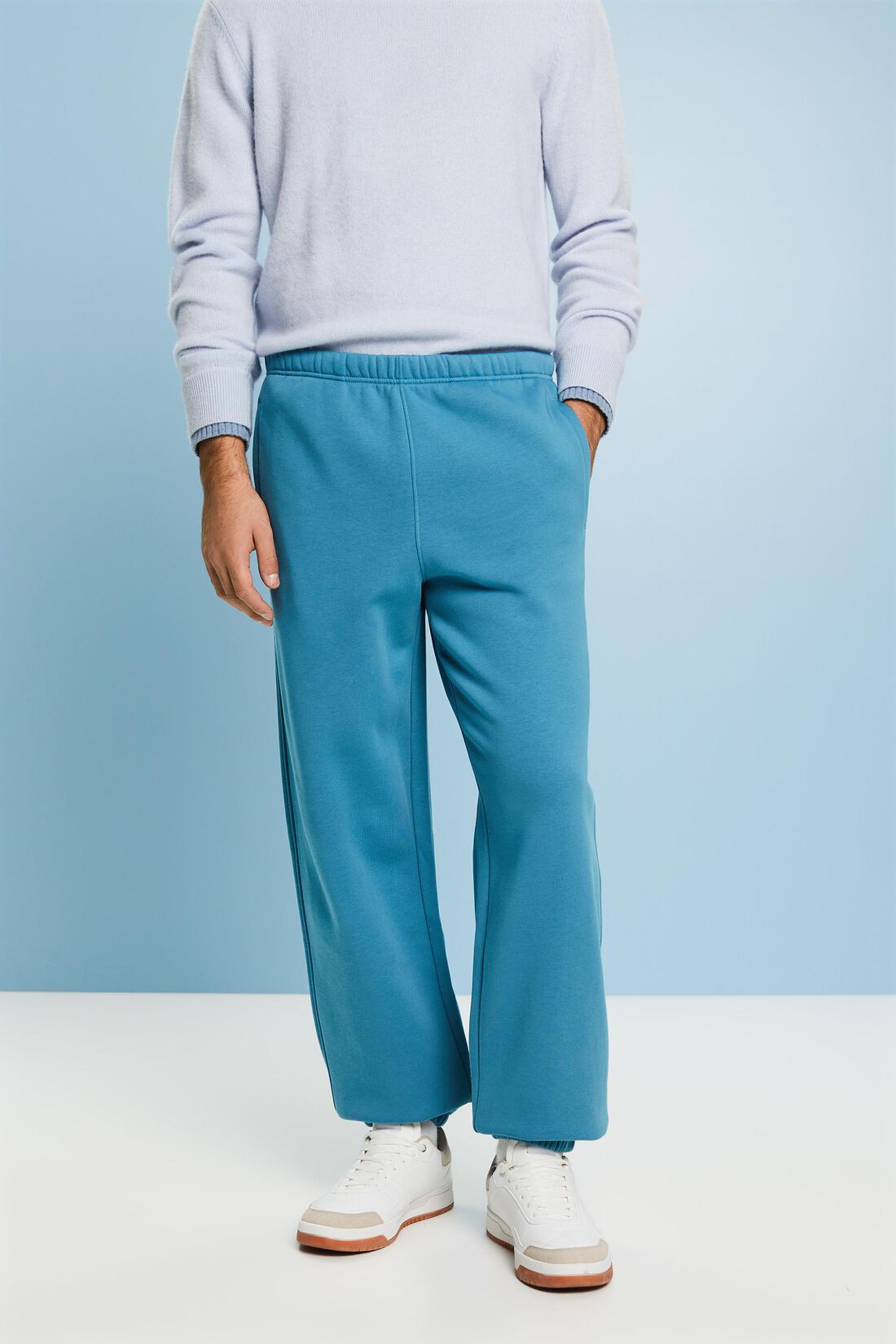 Logo-Sweatpants aus Baumwollfleece