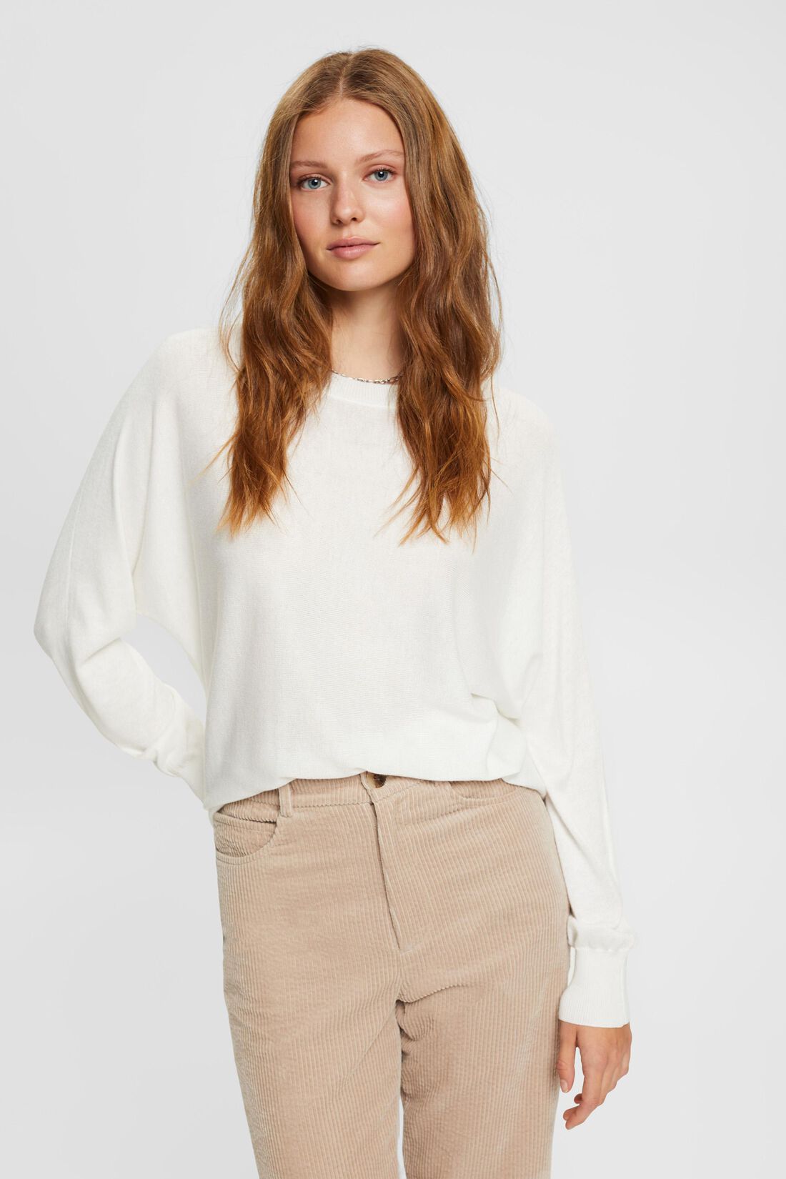 Pullover aus recyceltem Material