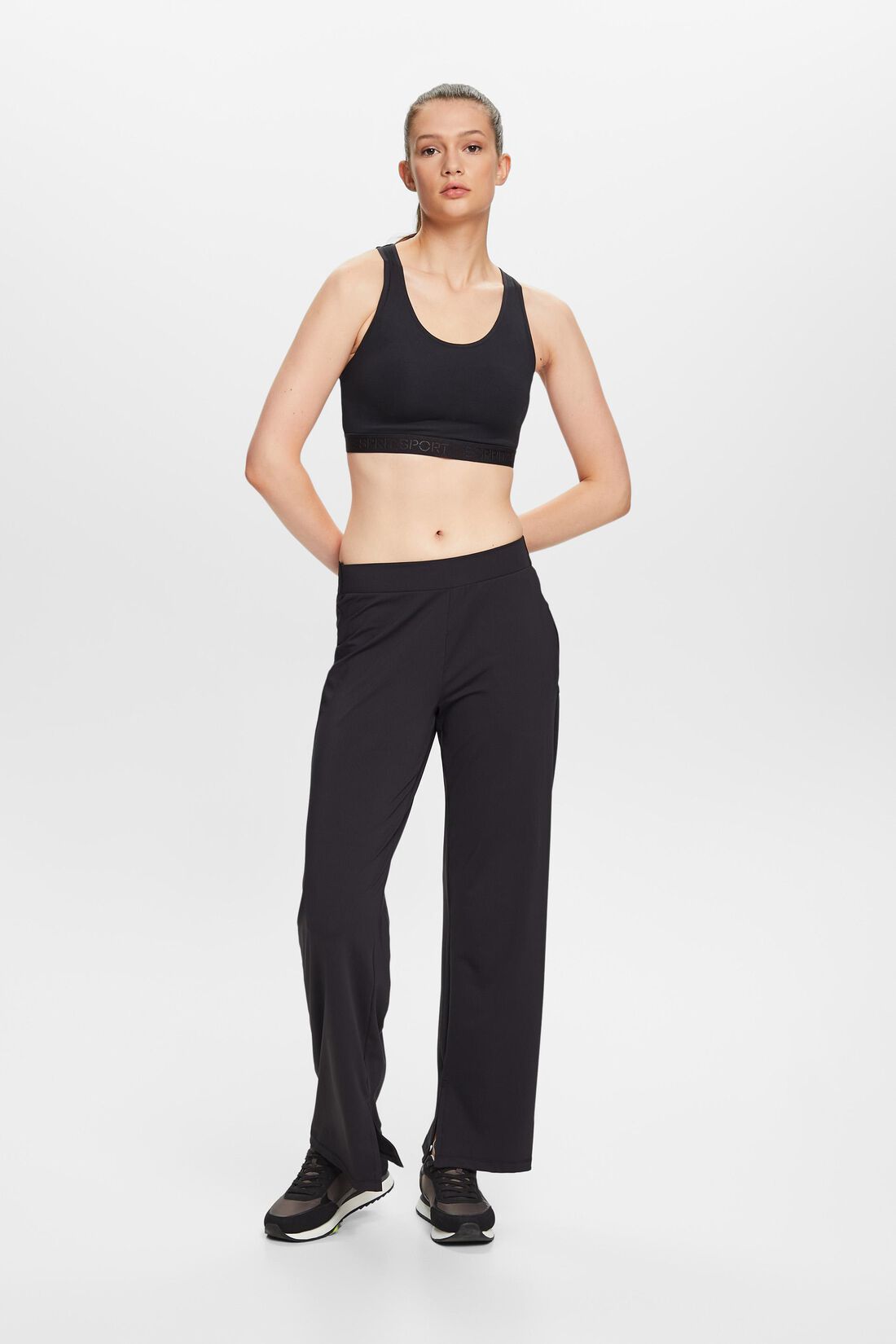 Recycelt: Hose mit weitem Bein
